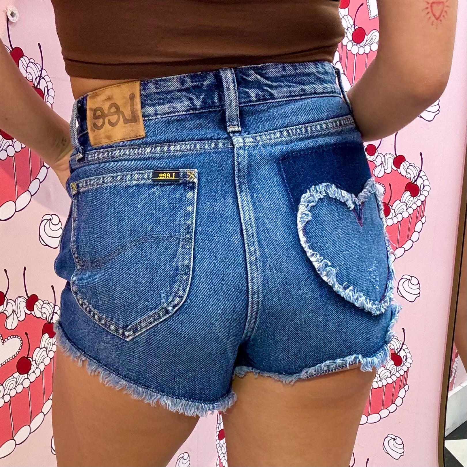 LEE is love denim shorts