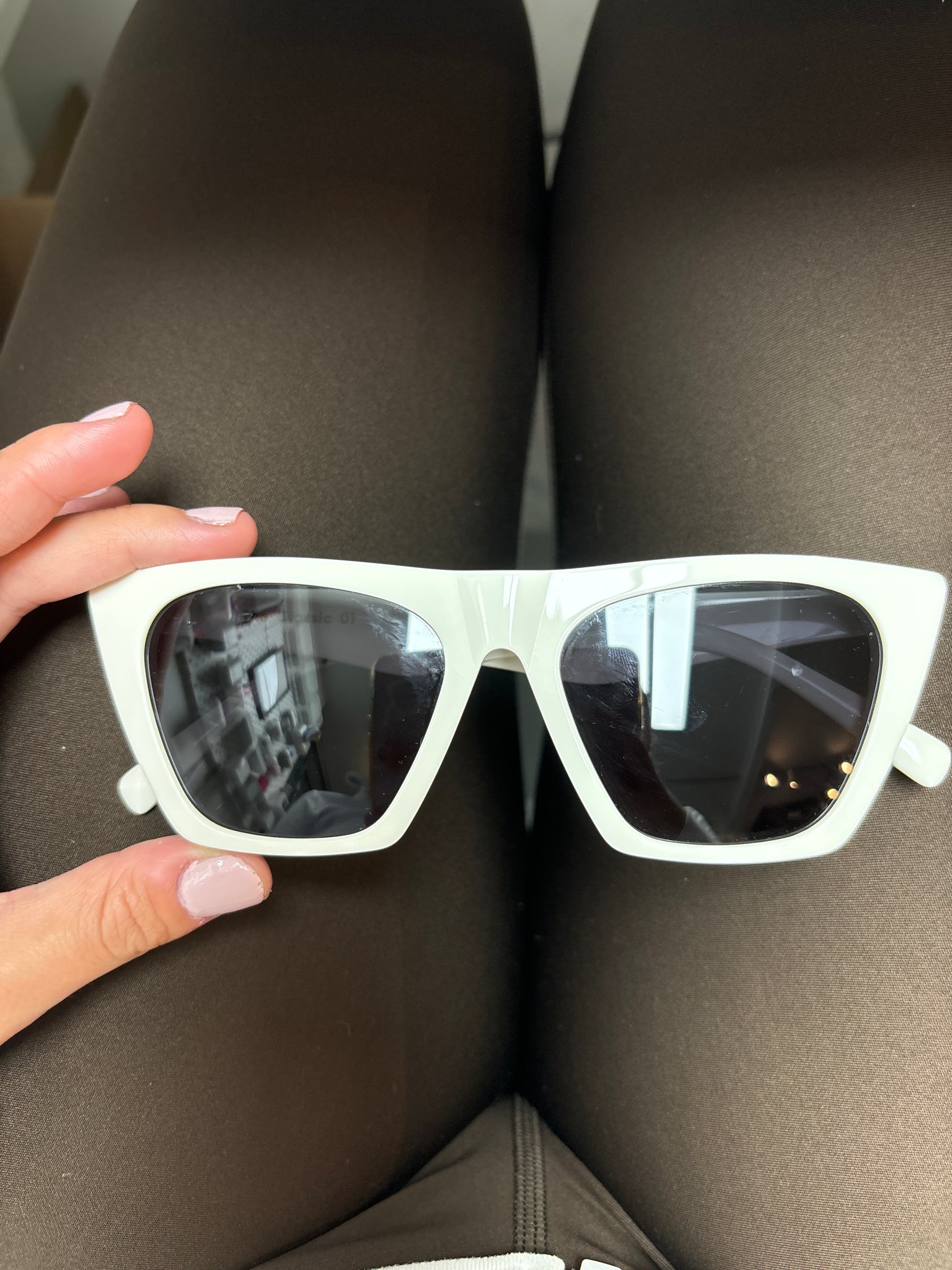 White Sunglasses