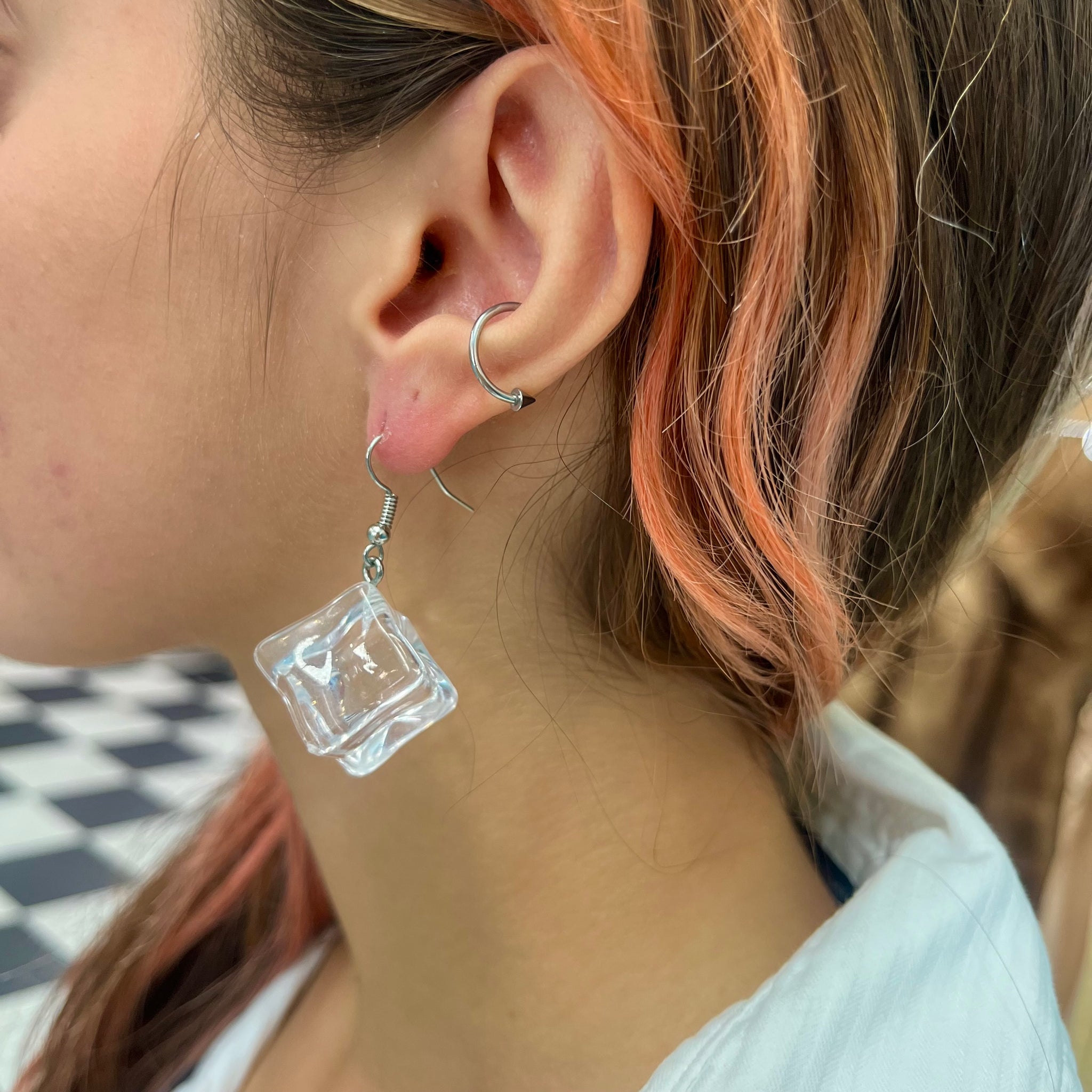 Ice Cube Earrings