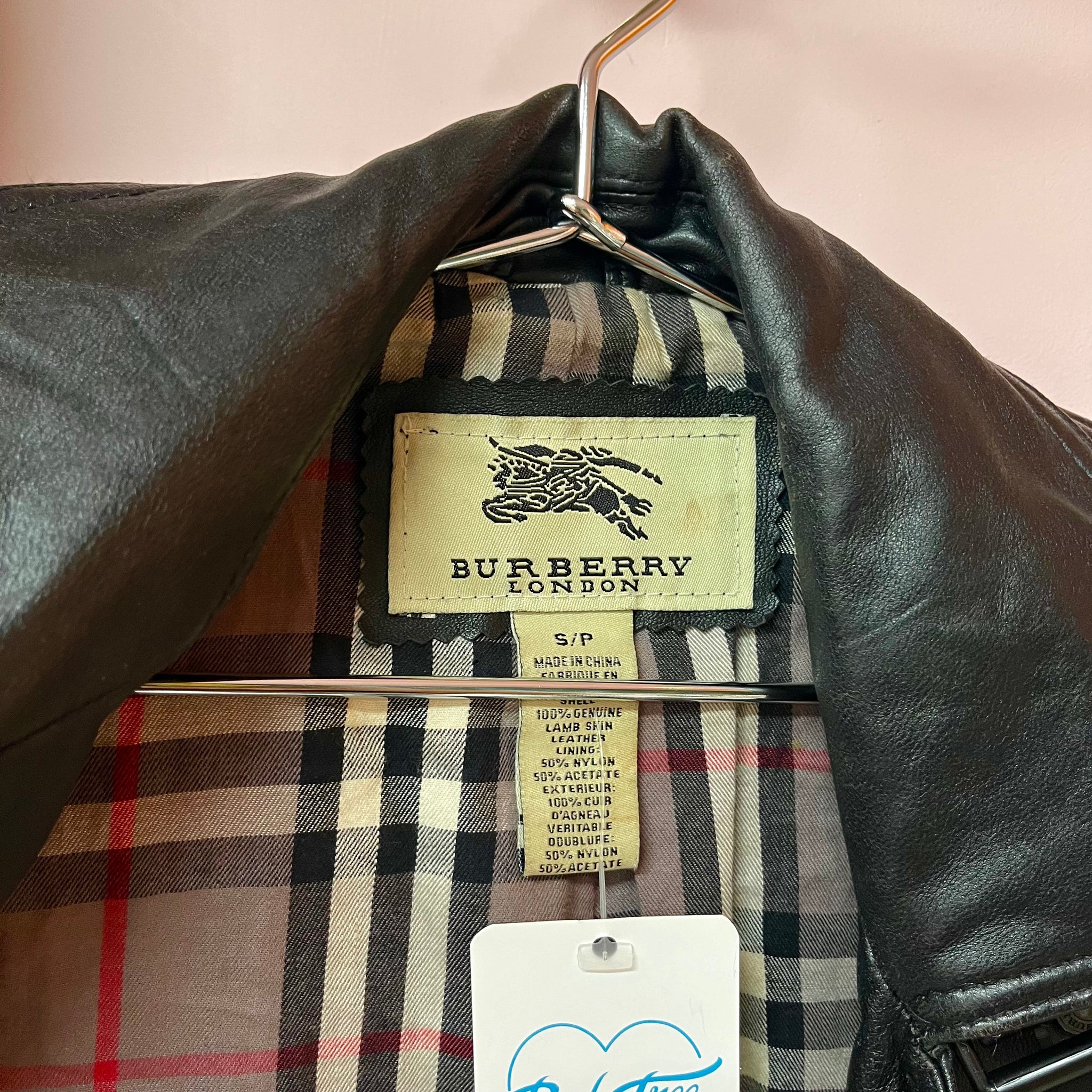 Burberry Leather Jacket