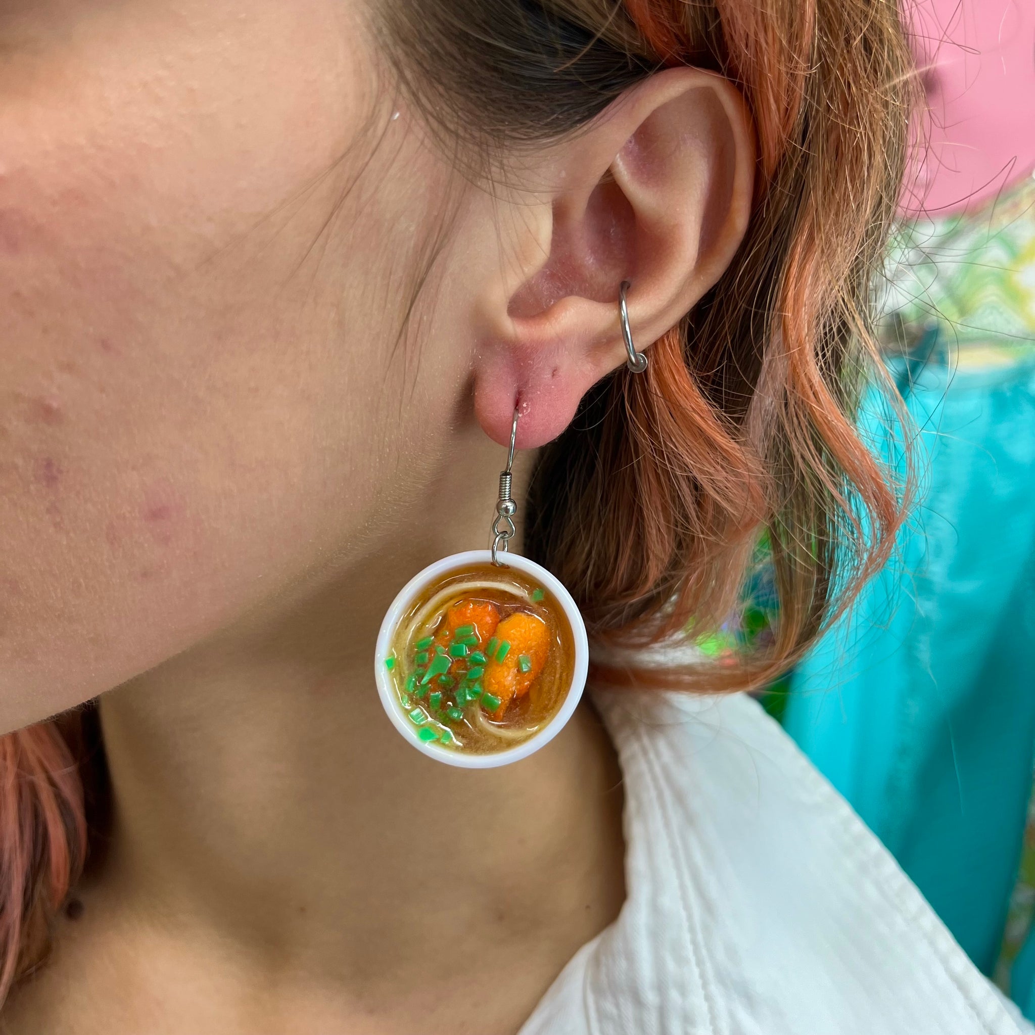 Ramen Bowl Earrings