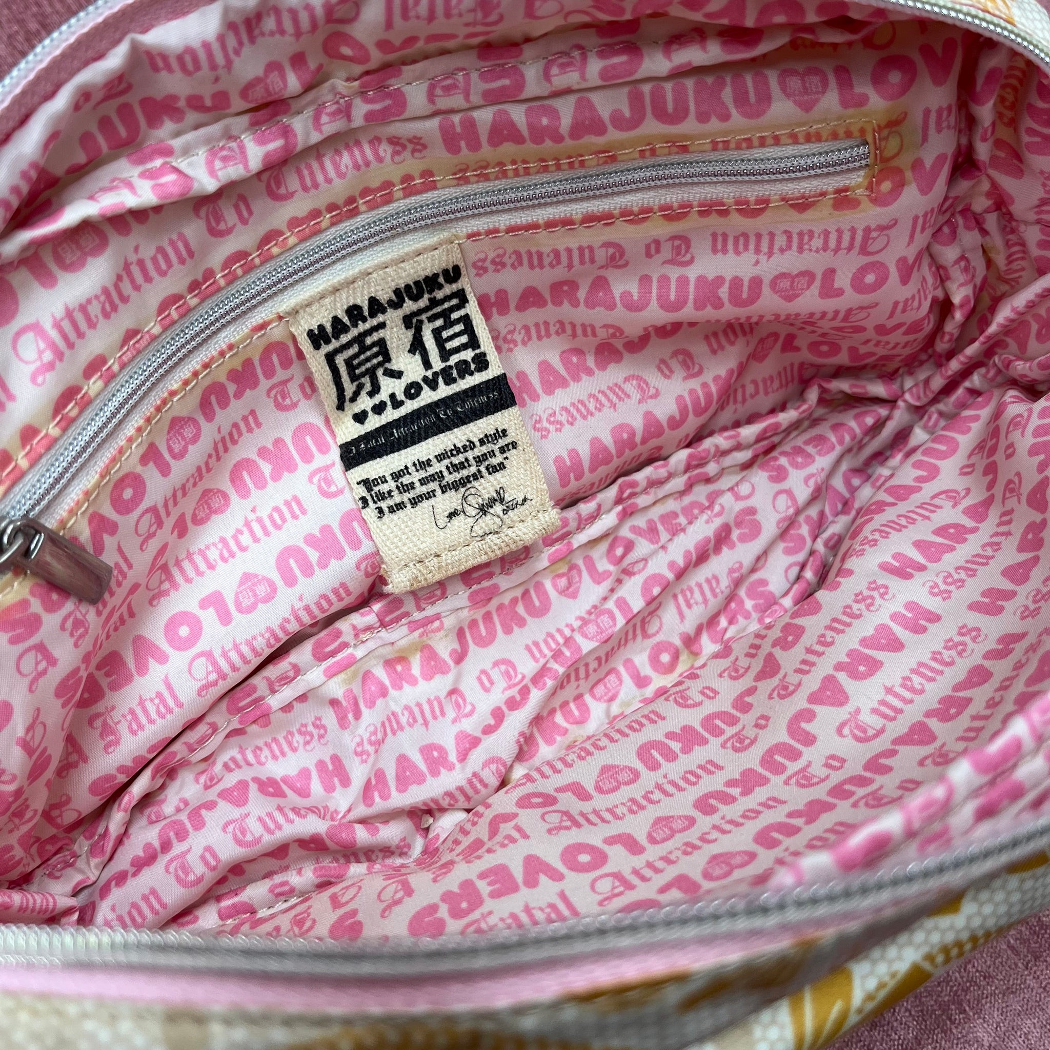 Harajuku Lovers Y2K Fanny Pack Bag