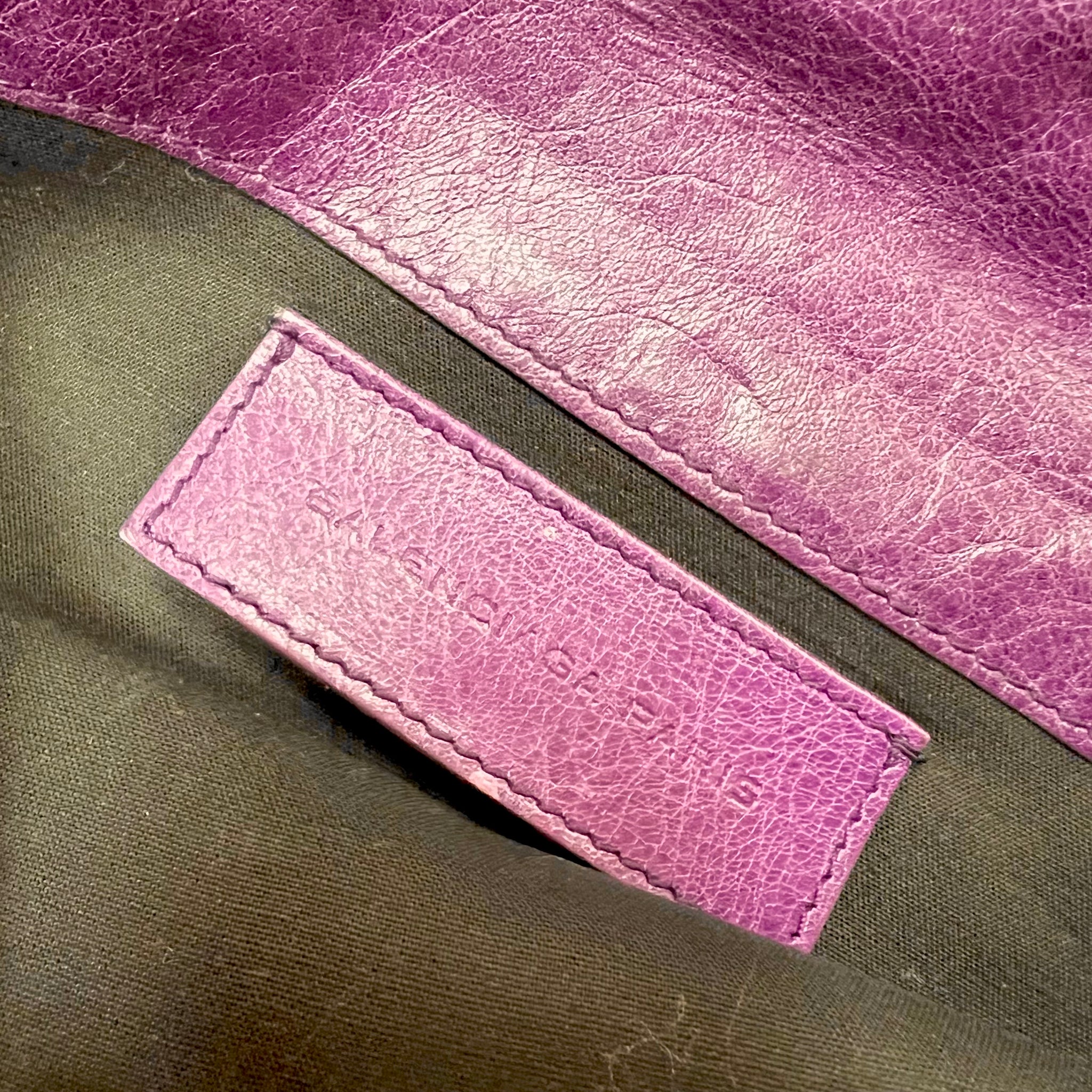 Balenciaga Purple Clutch - Consignment