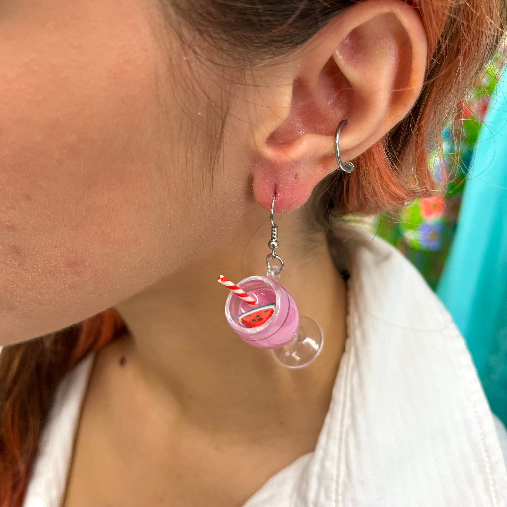 Watermelon Spritz Earrings