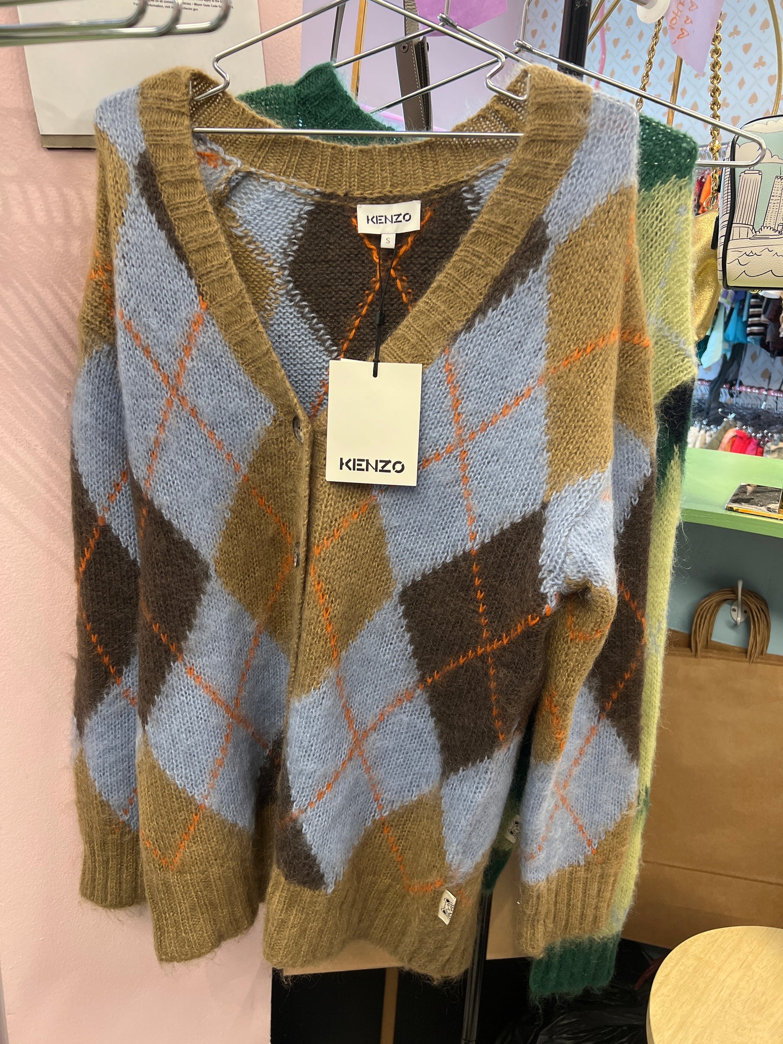 Kenzo Blue Sweater - consignment