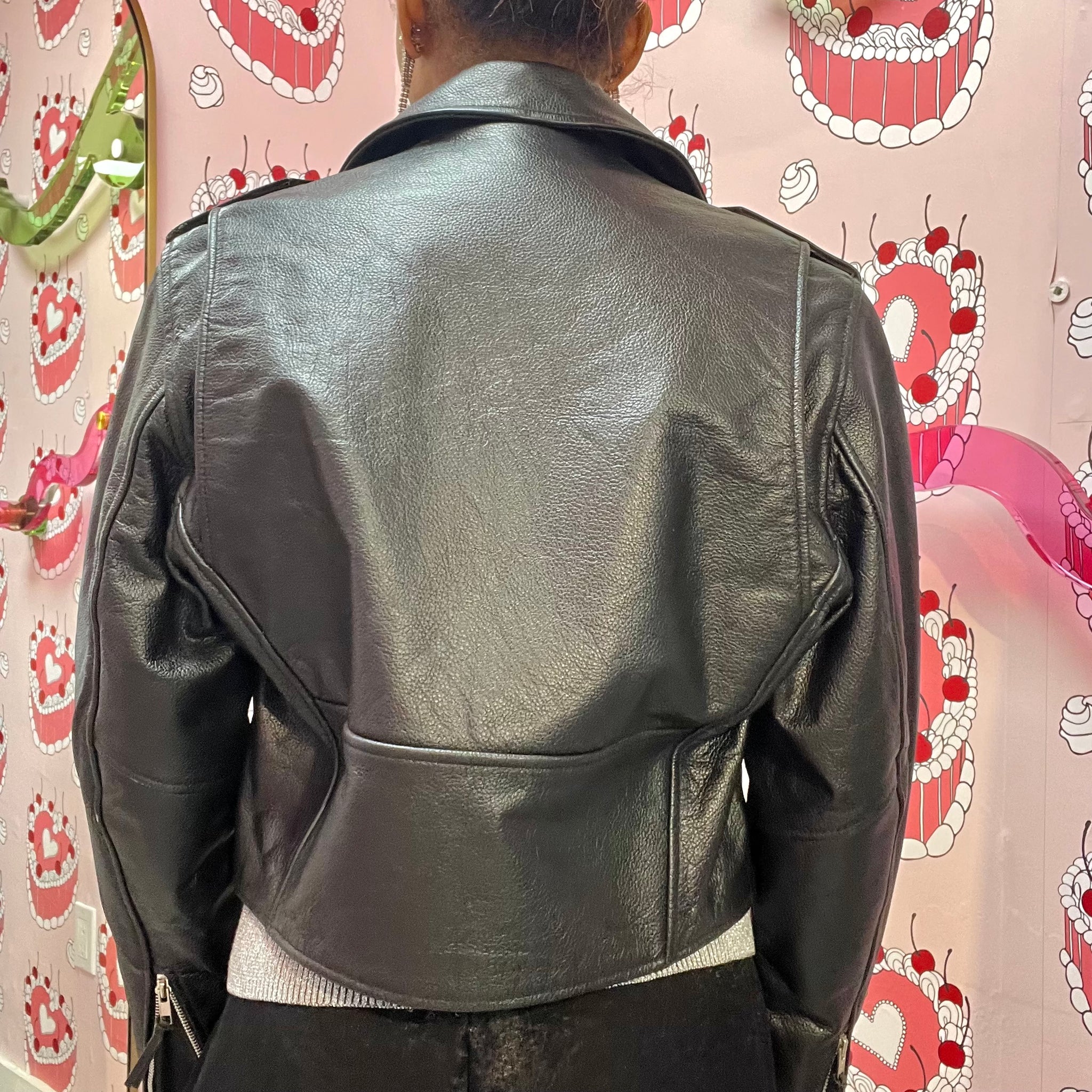 FMC Leather Biker Jacket