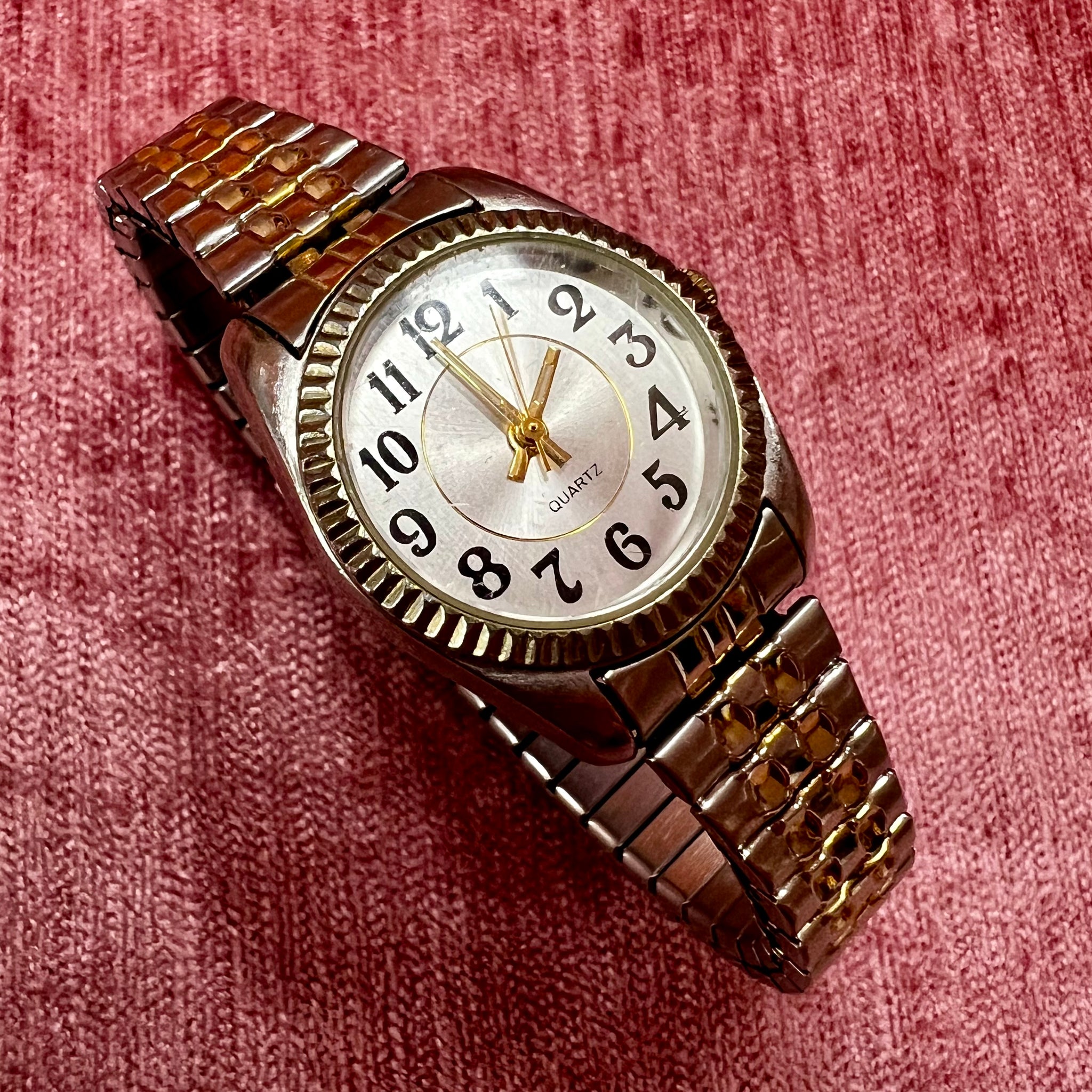 Vintage Quartz Slip On Watch