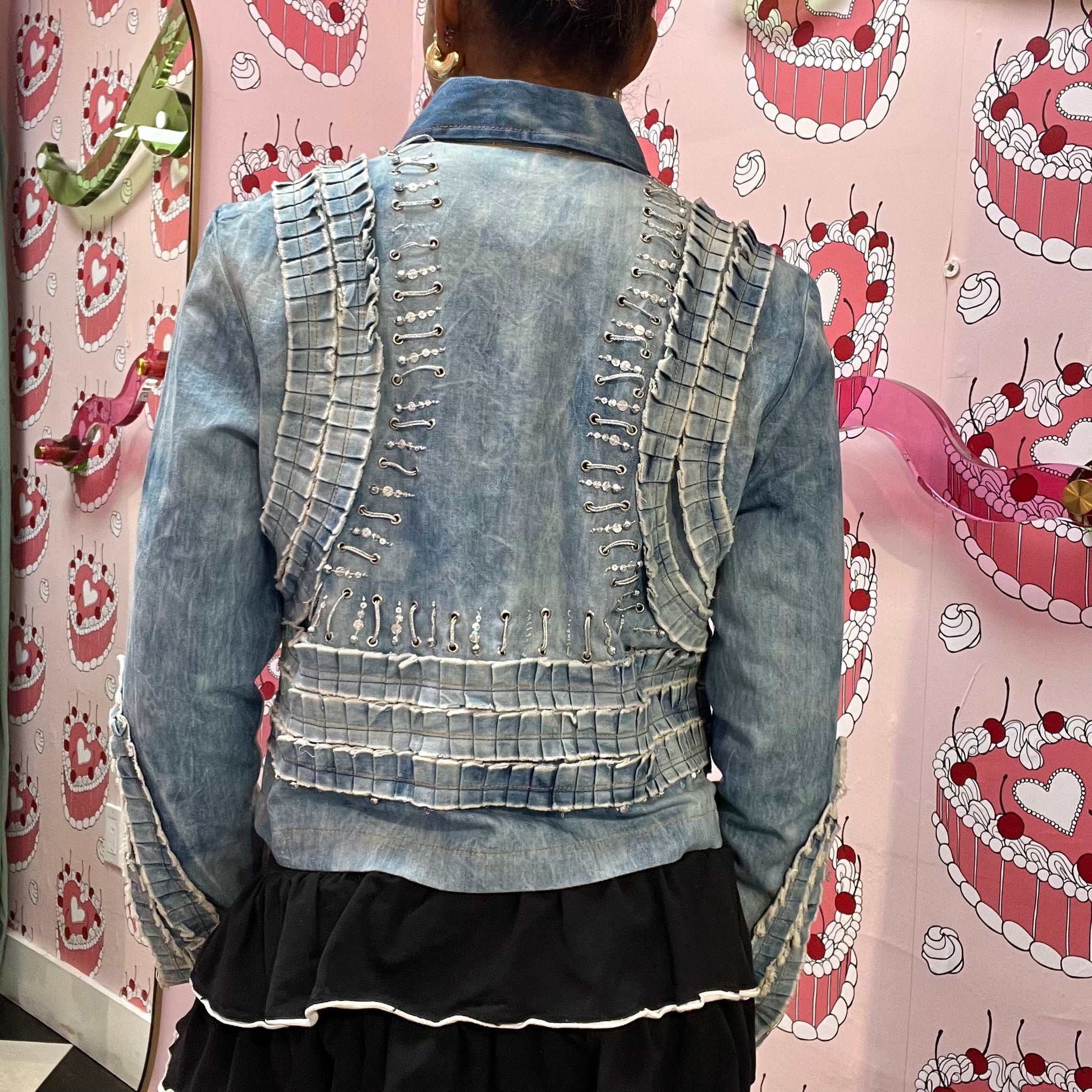 Heavily Detailed Denim Jacket