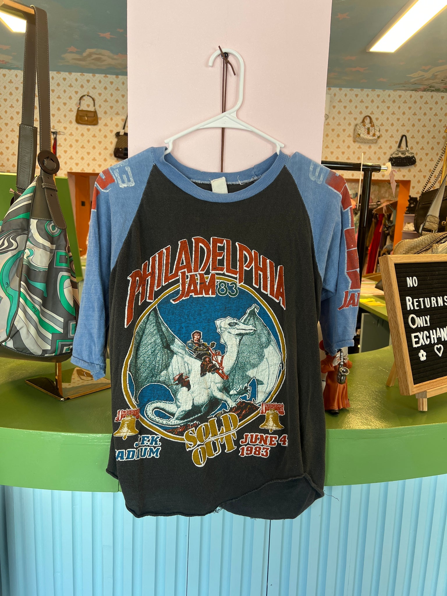 1983 Vintage Philadelphia Jam teeshirt - consignment