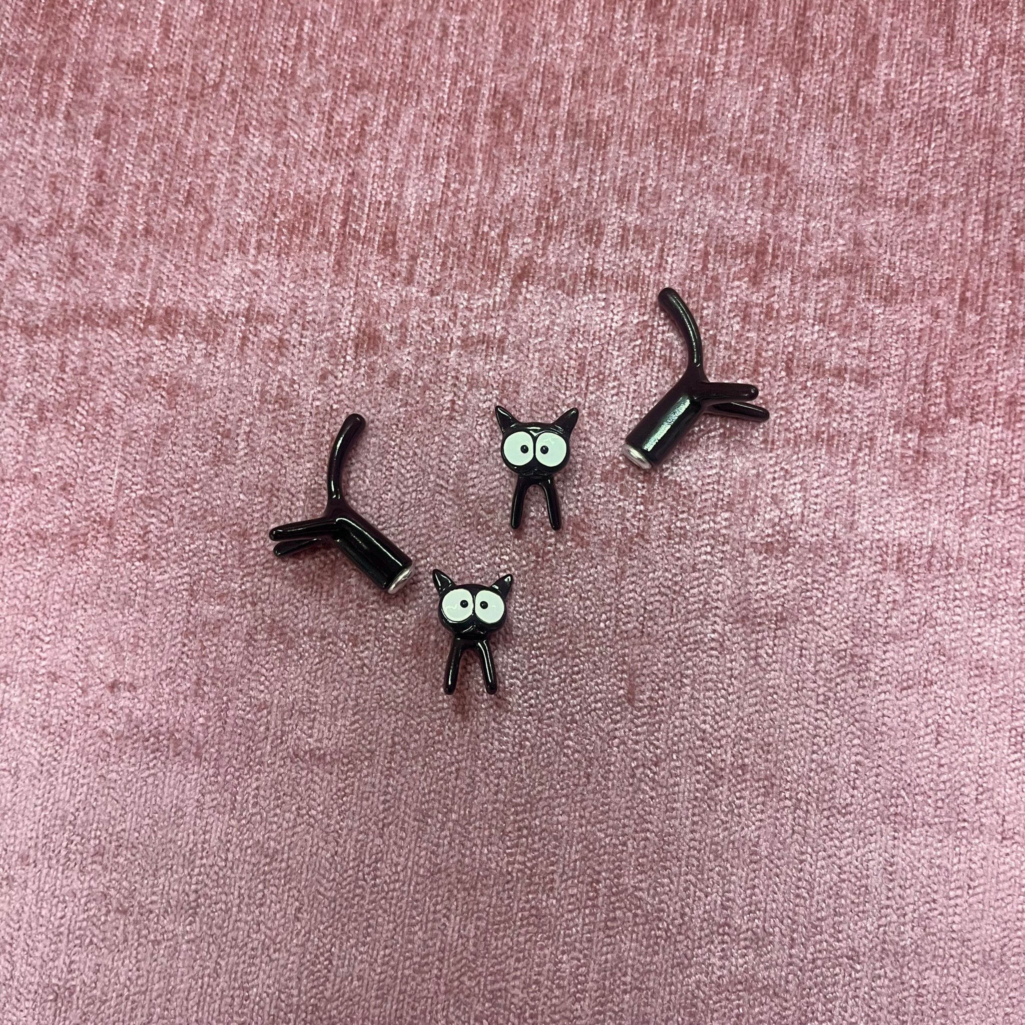 Black Cat Earrings