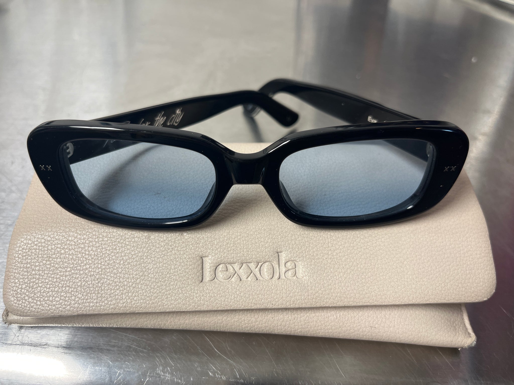 Lexxola Blue Tint sunglasses