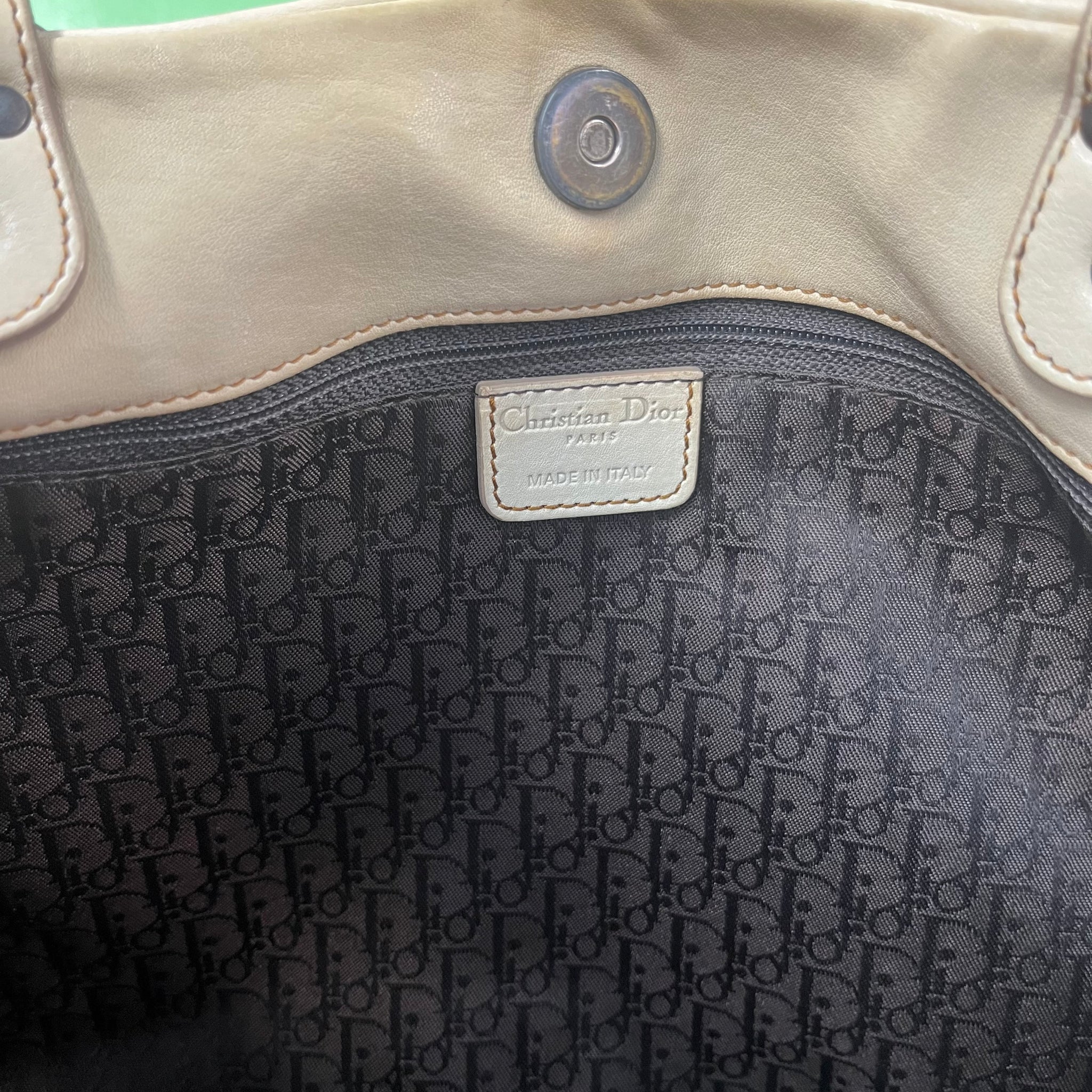 VNTG Christian Dior Gaucho Saddle Bag