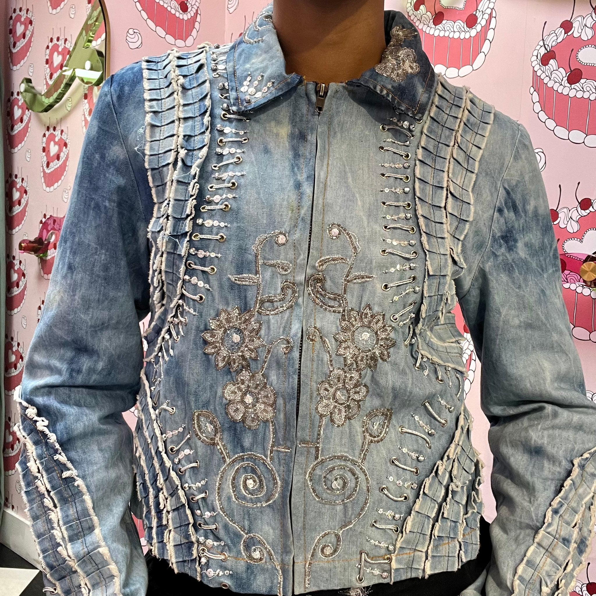 Heavily Detailed Denim Jacket