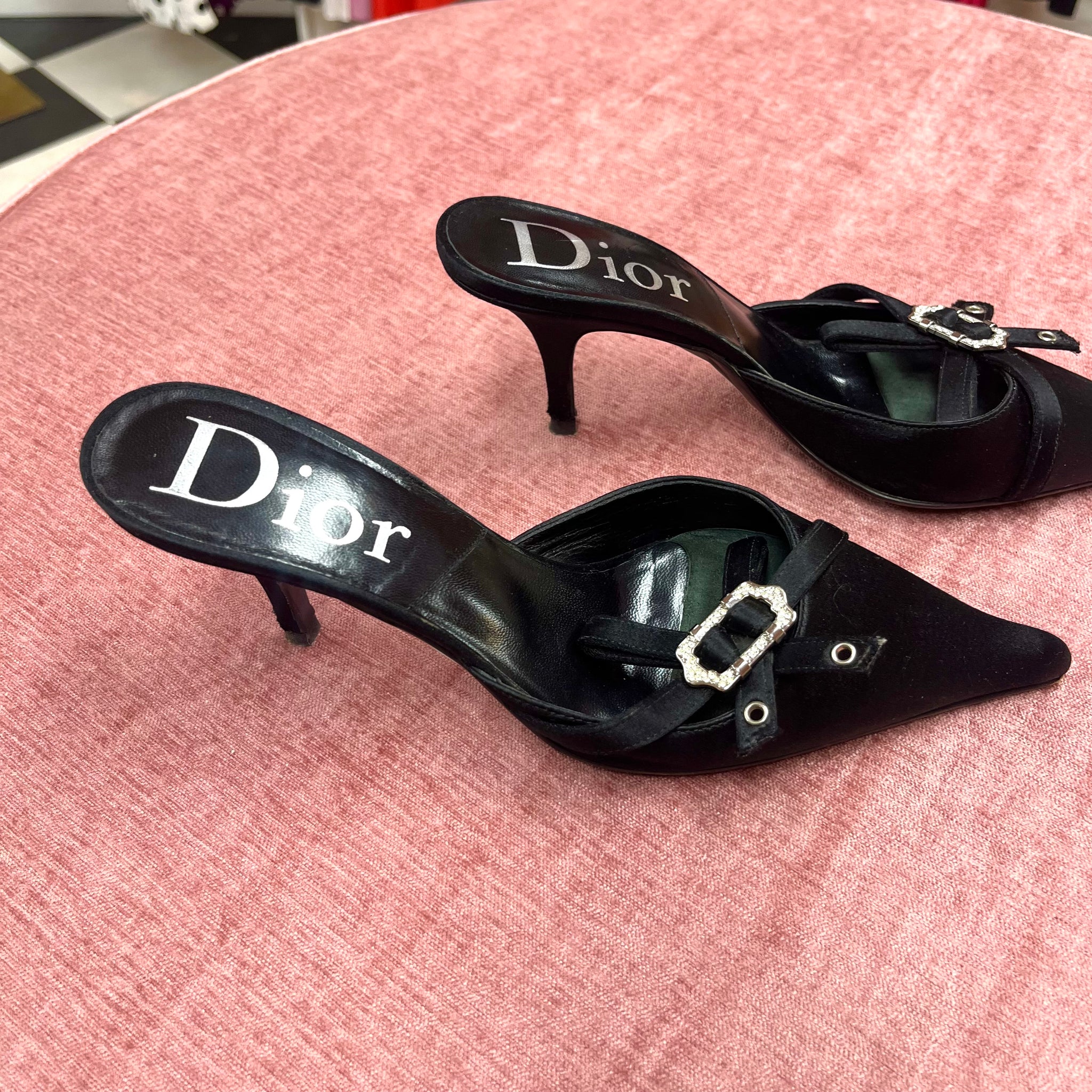 Dior Point Toe Heels