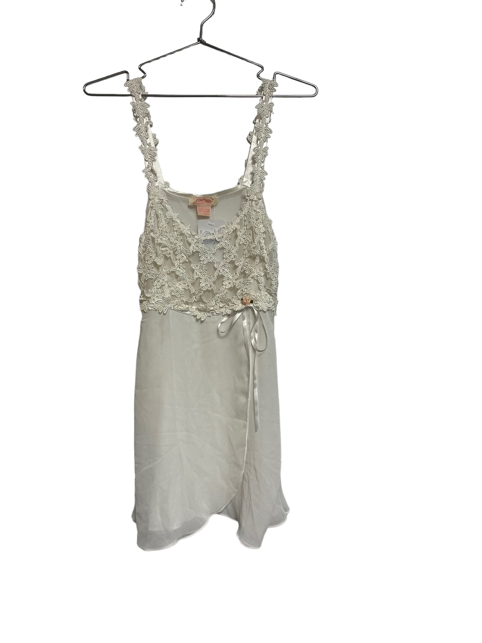 White Slip Dress