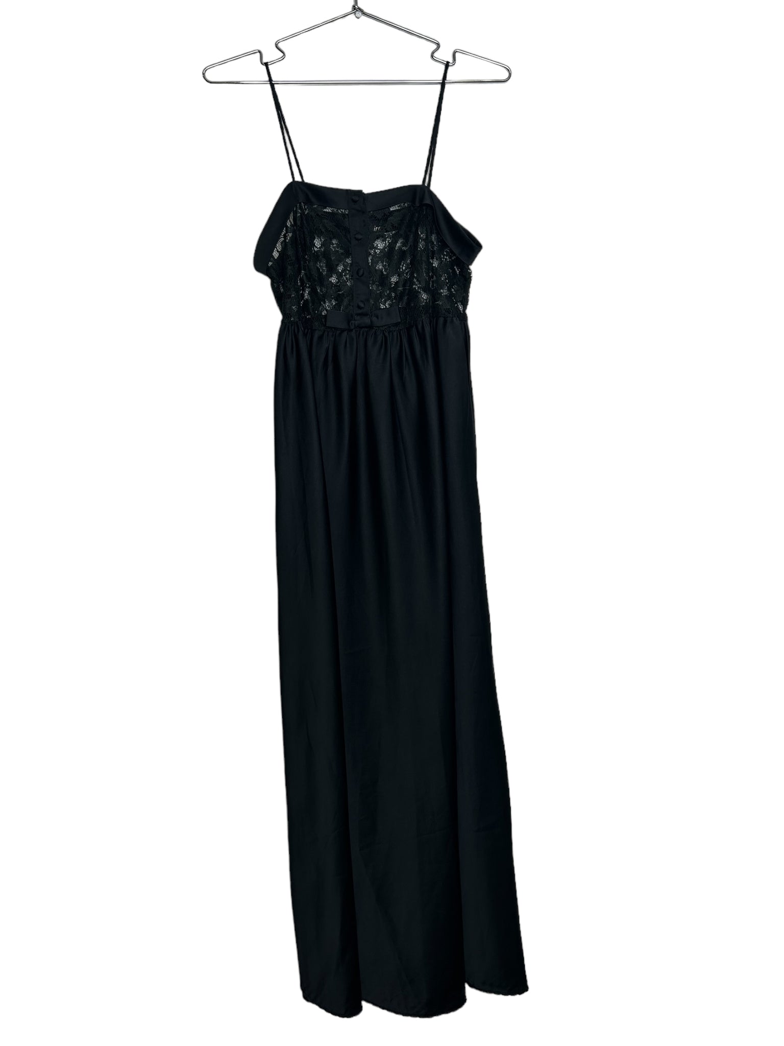 Vintage Black lace Maxi Dress