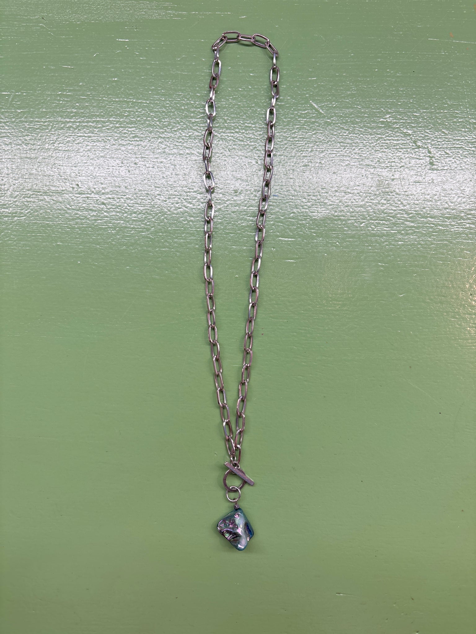 Silver Crystal Necklace