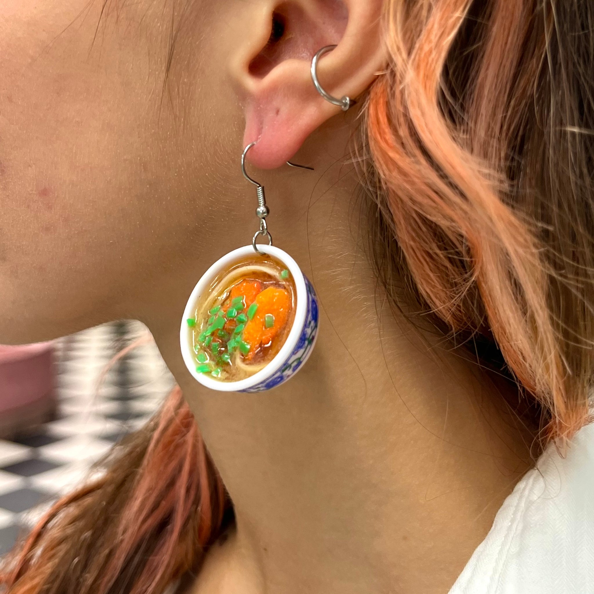 Ramen Bowl Earrings