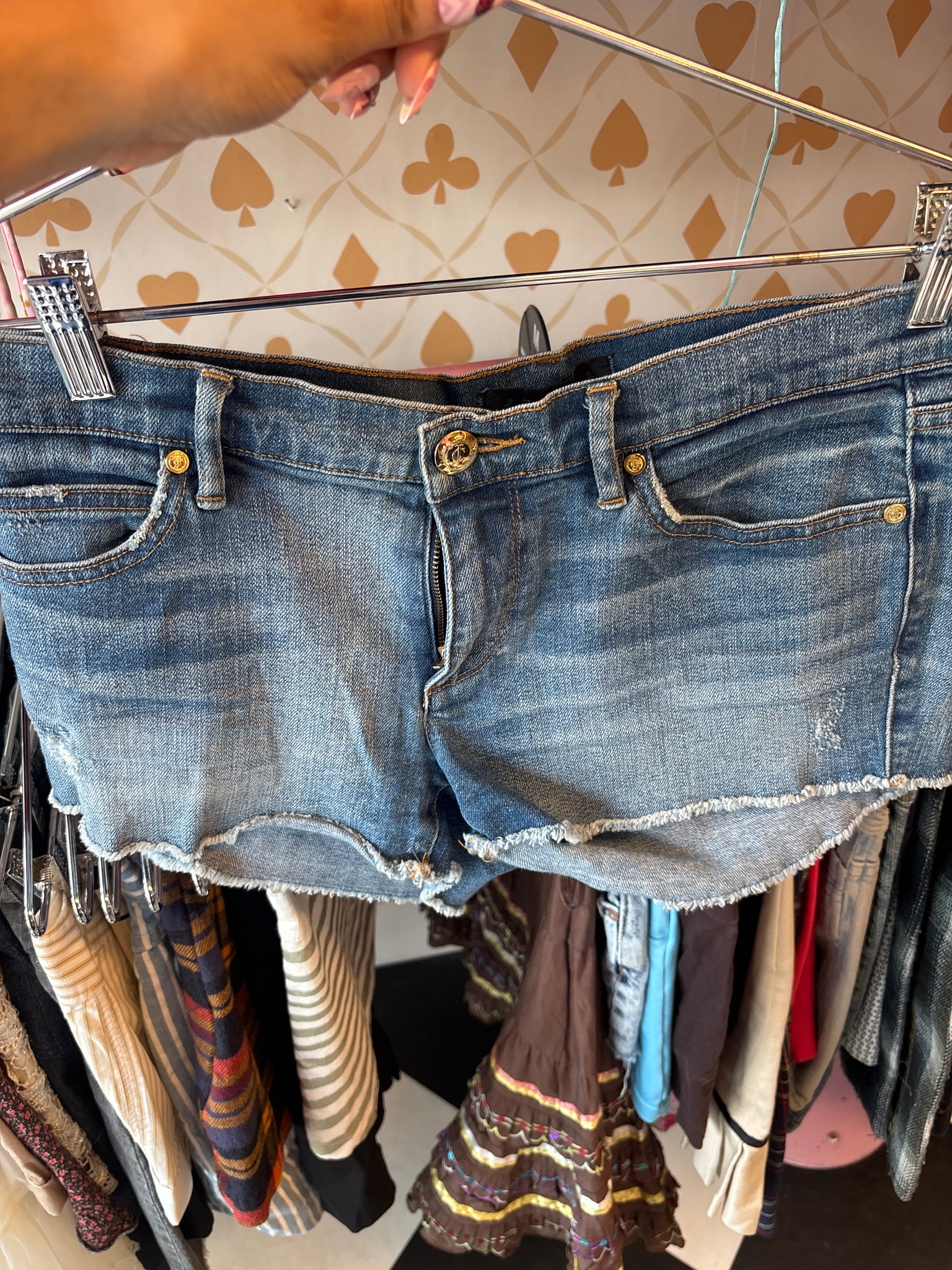 Juicy Couture Denim Mini Shorts
