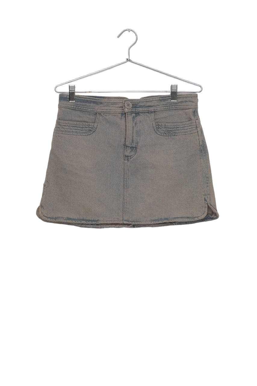 Marc Jacobs Faded Denim Mini Skirt
