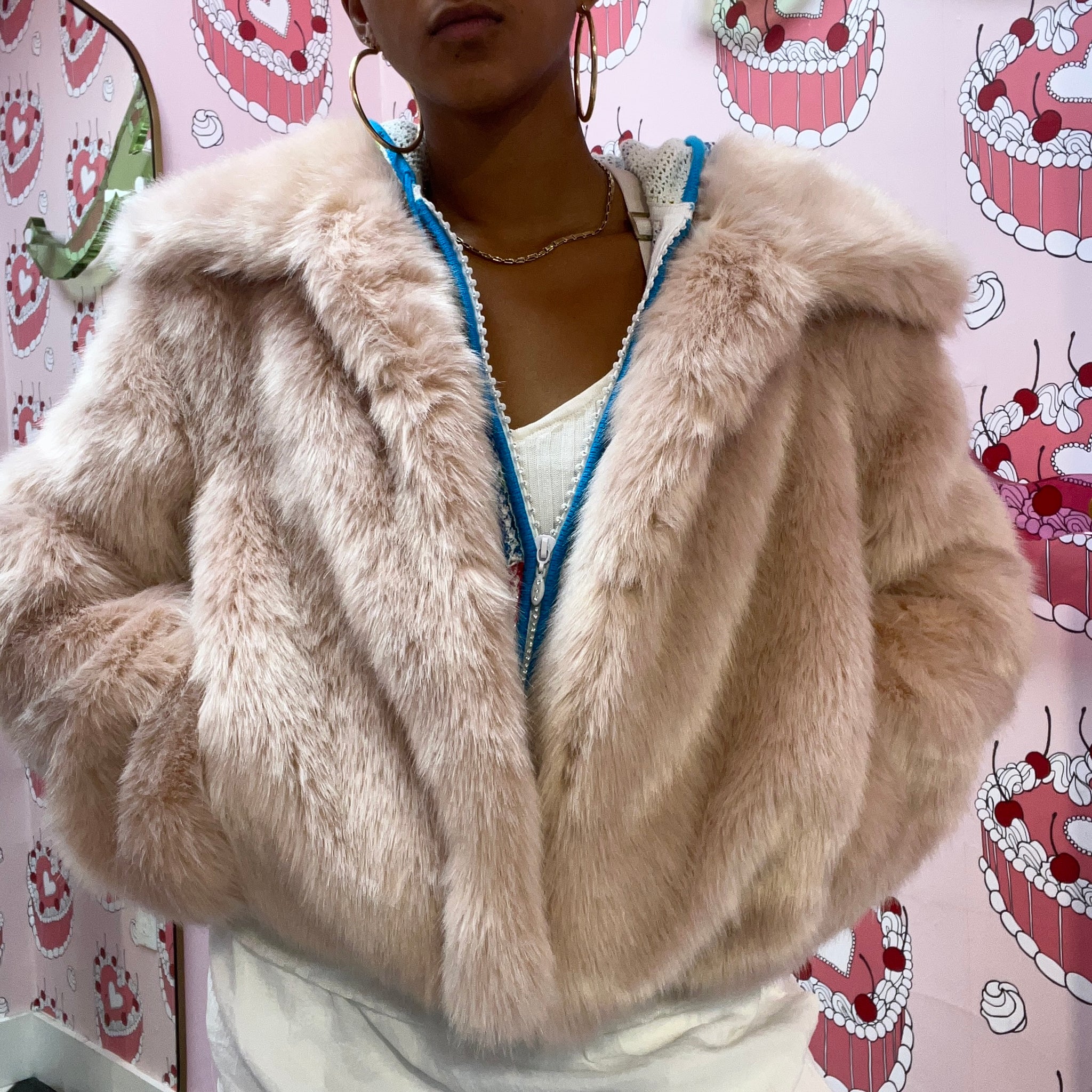 Faux Fur Coat