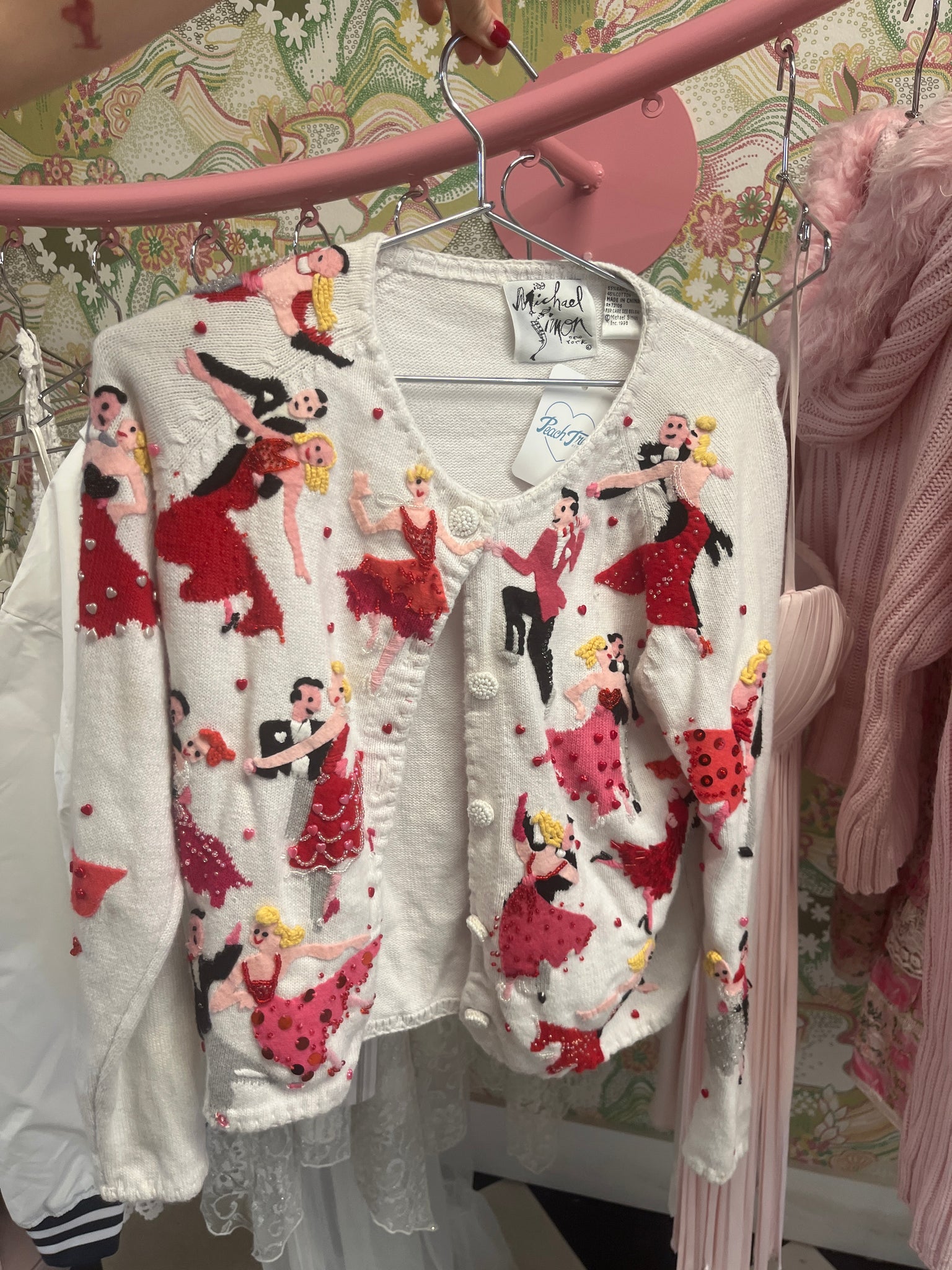 Micheal Simon Dancers cardigan