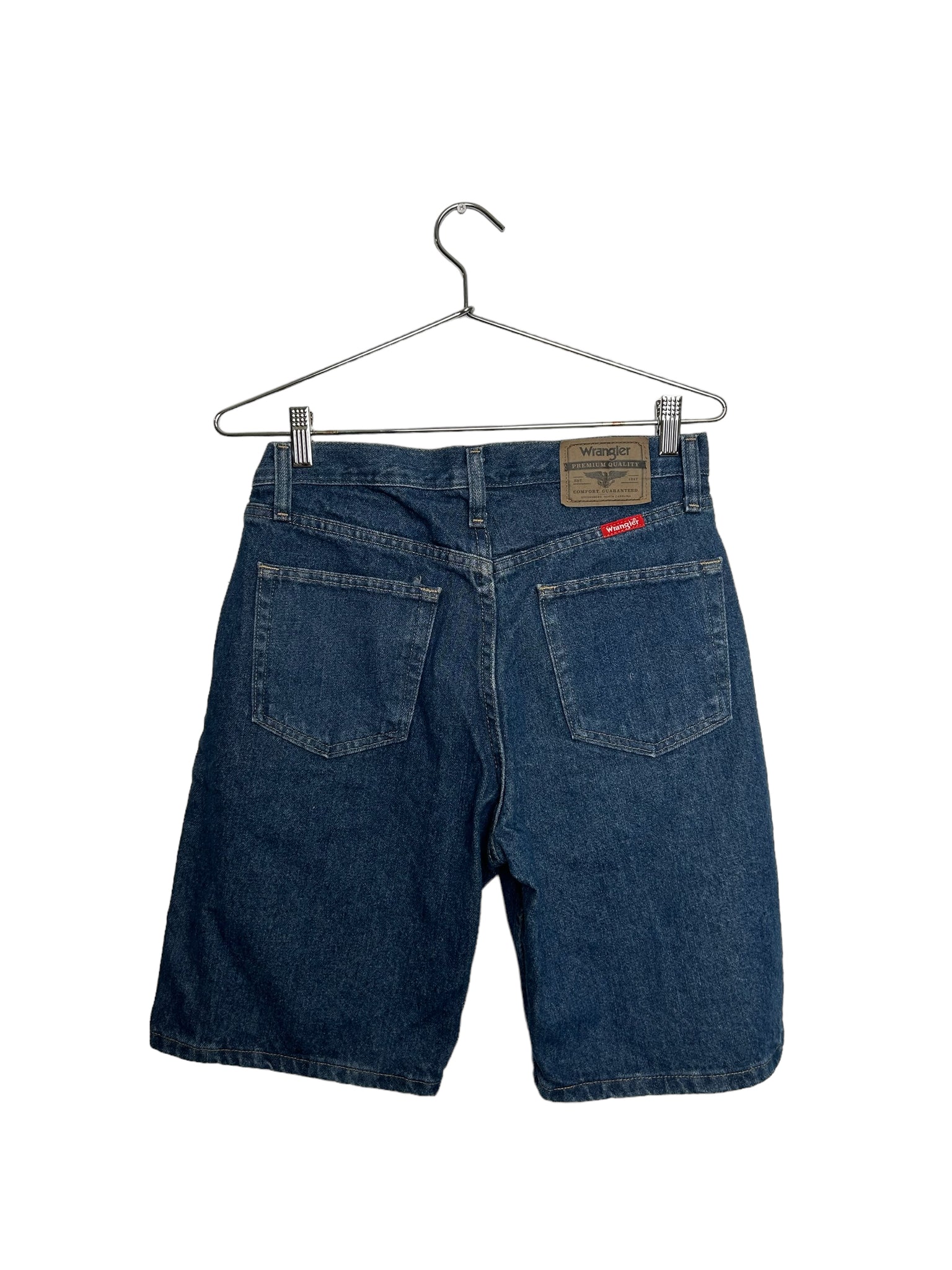 Dark Blue Wrangler Jean Shorts