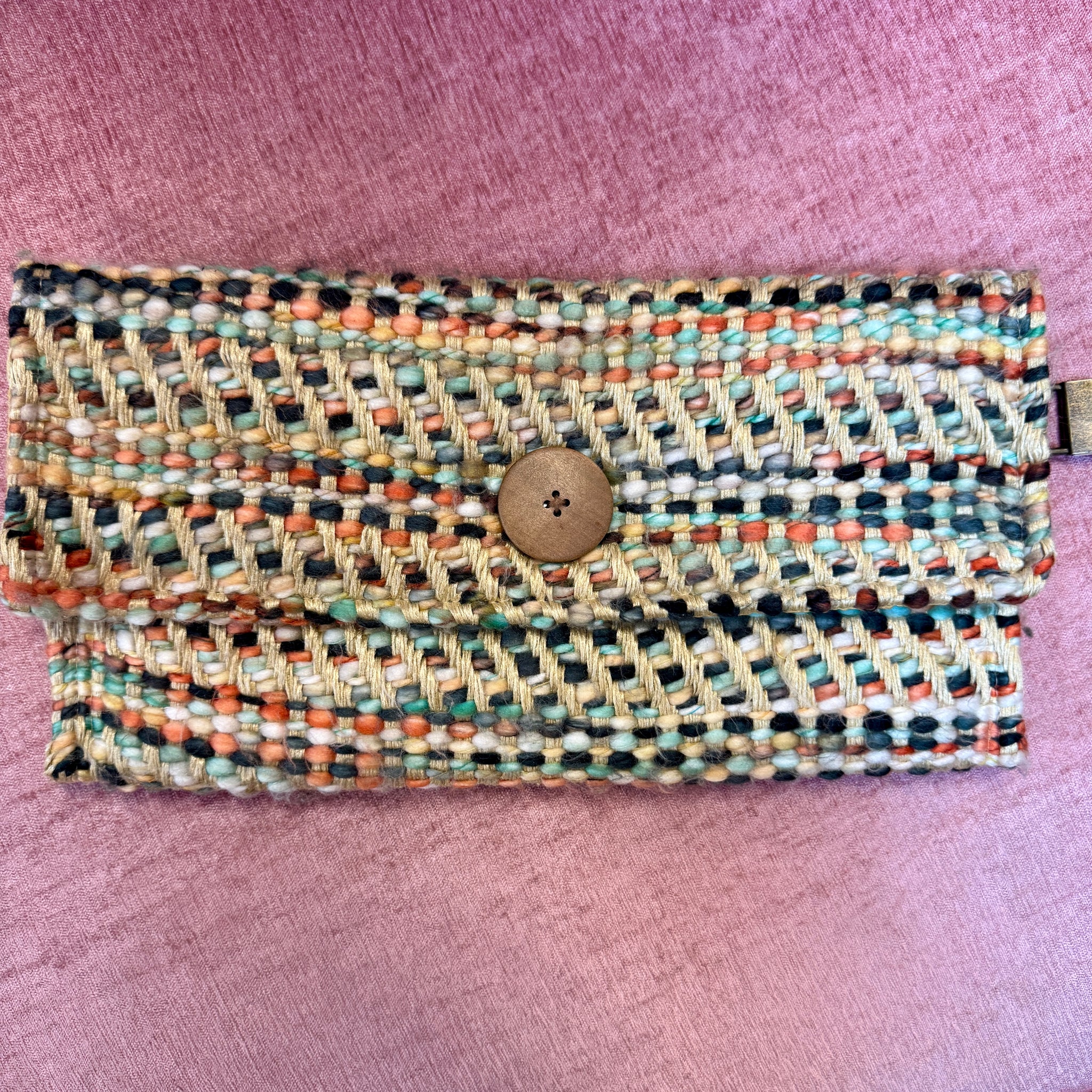 Woven Clutch Bag