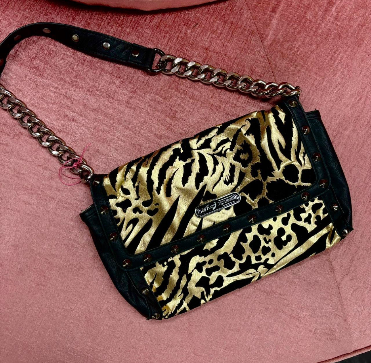 Betsey Johnson Zebra Purse