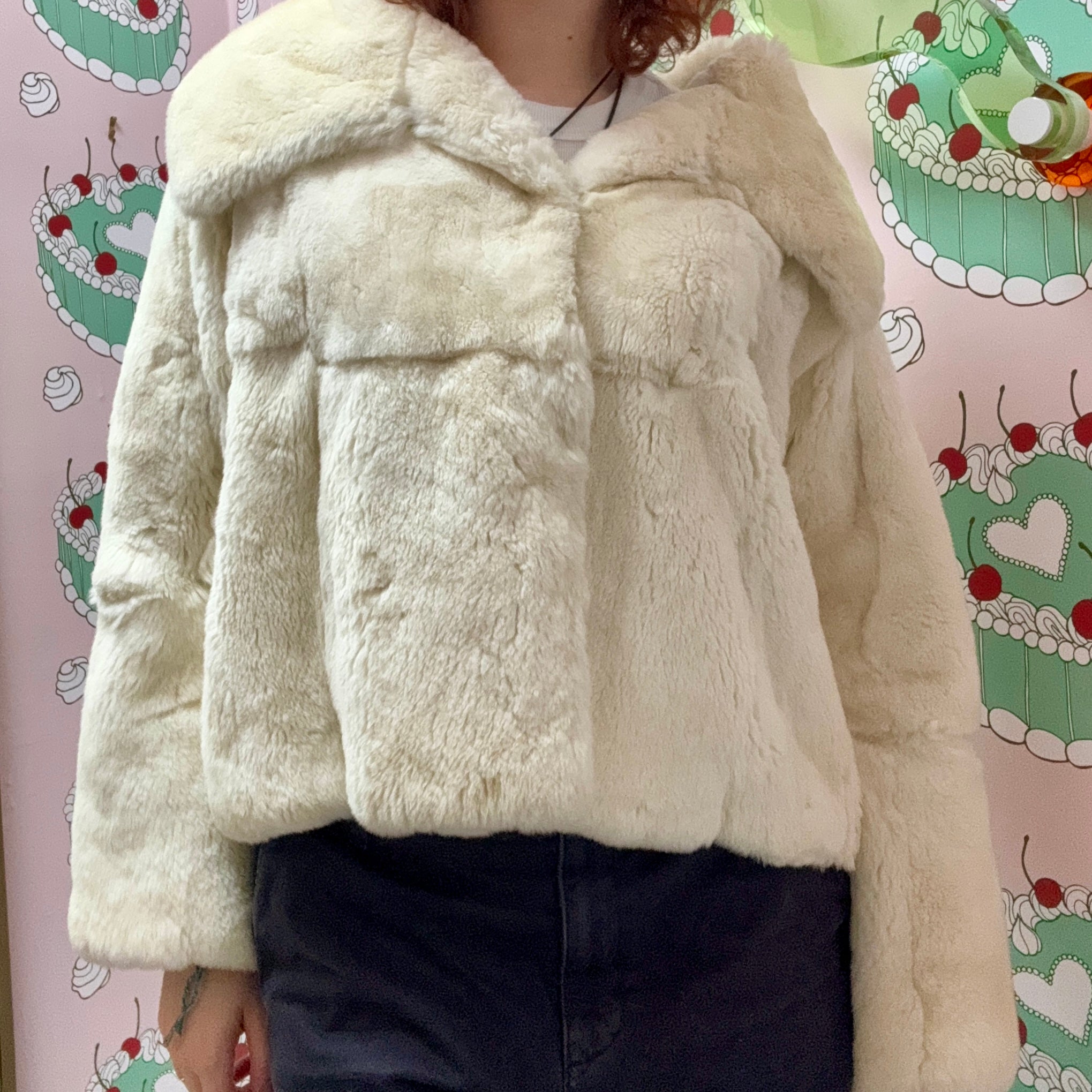 Adrienne Landau Fur Jacket