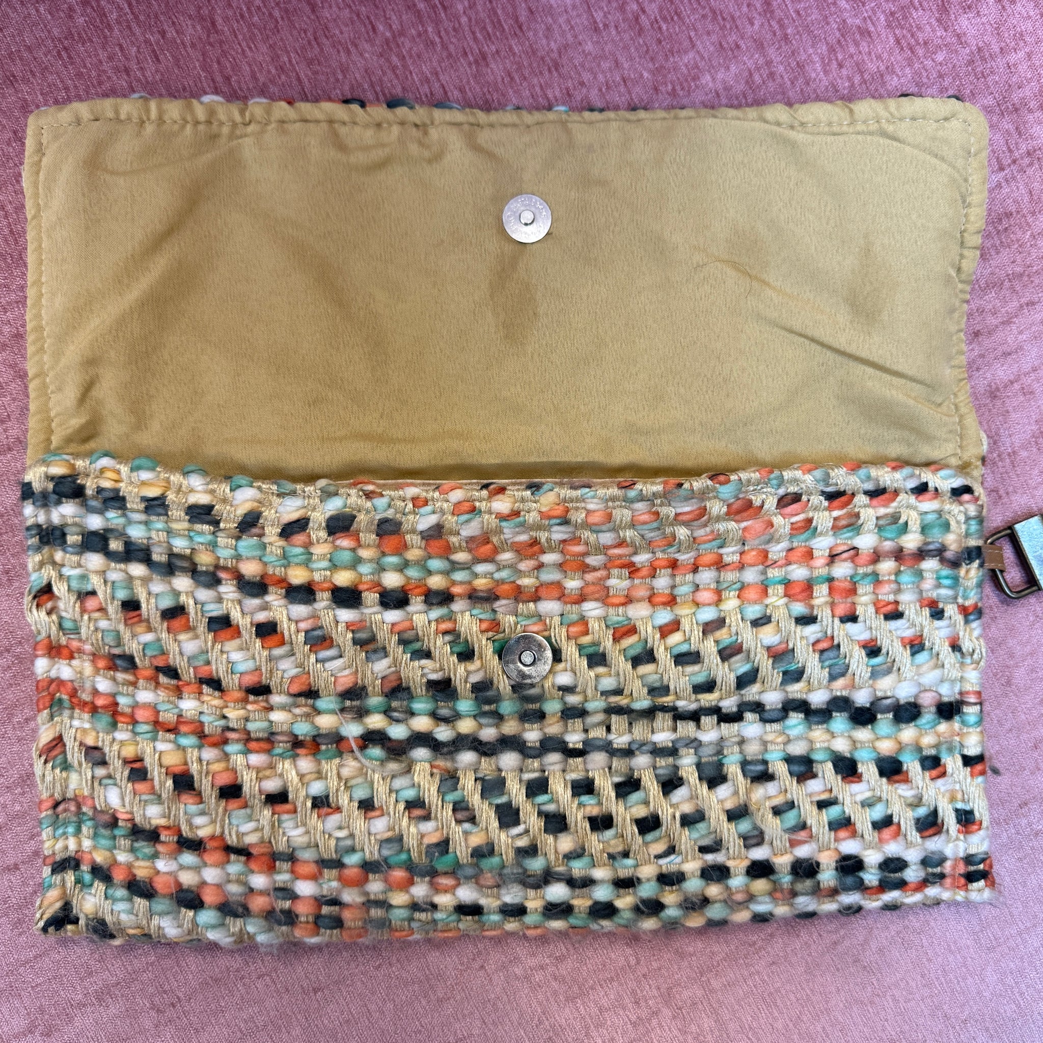 Woven Clutch Bag