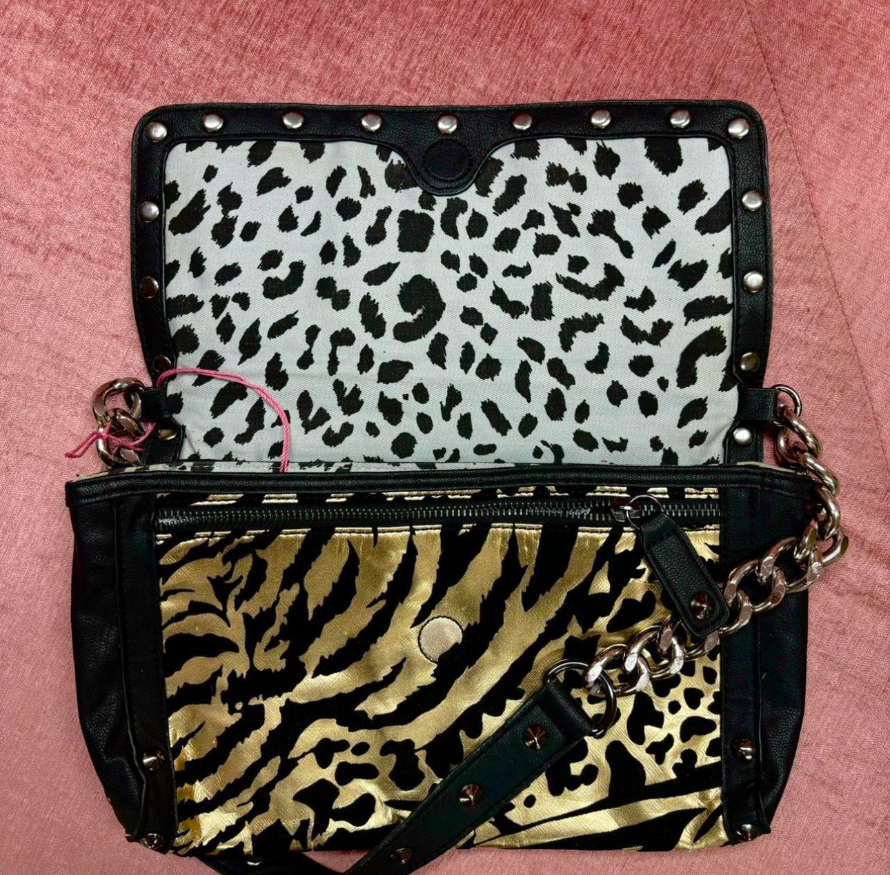 Betsey Johnson Zebra Purse