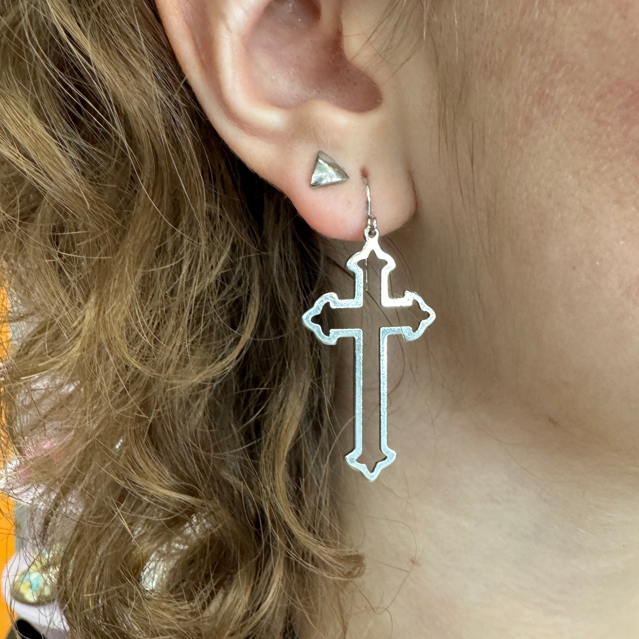 Cross Earrings