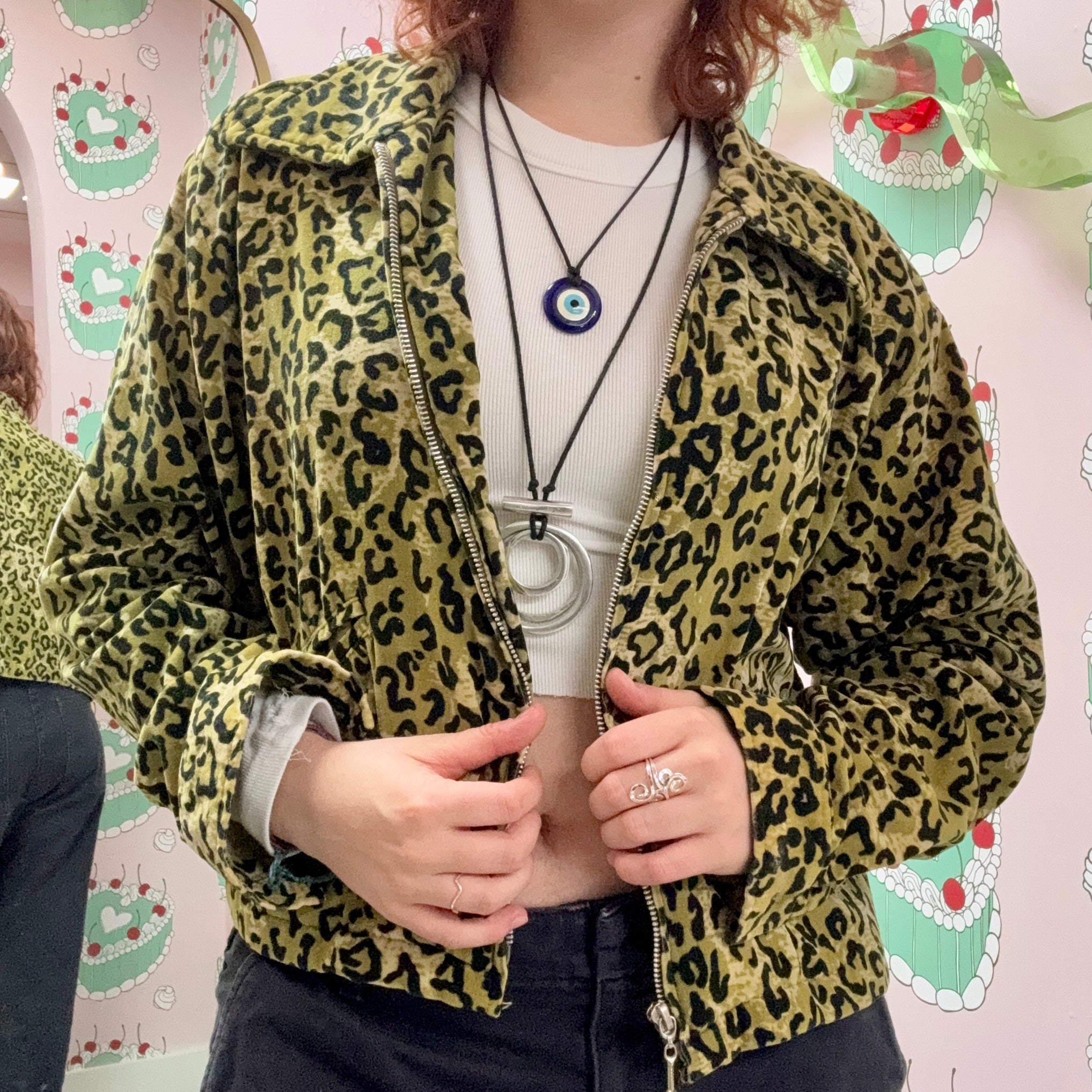 VTG Animal Print Jacket