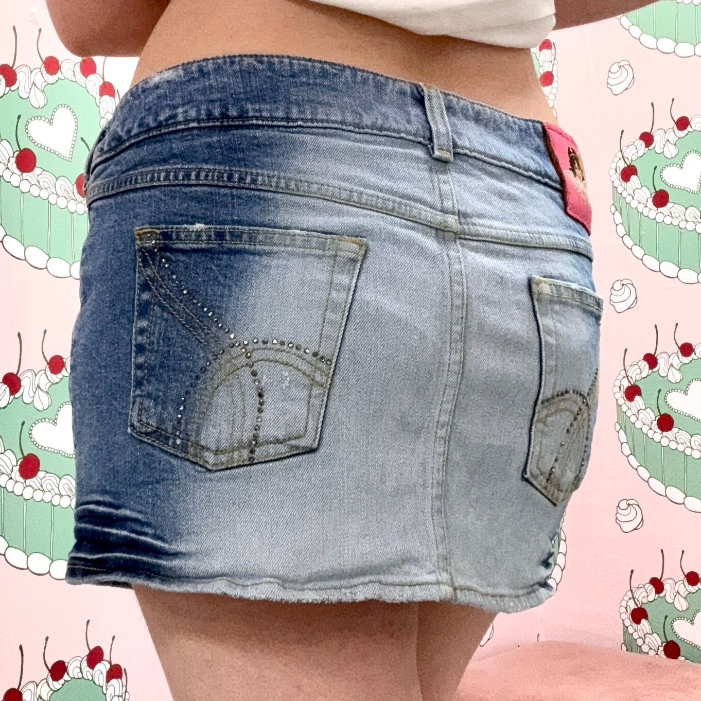 Fiorucci Denim Mini Skirt