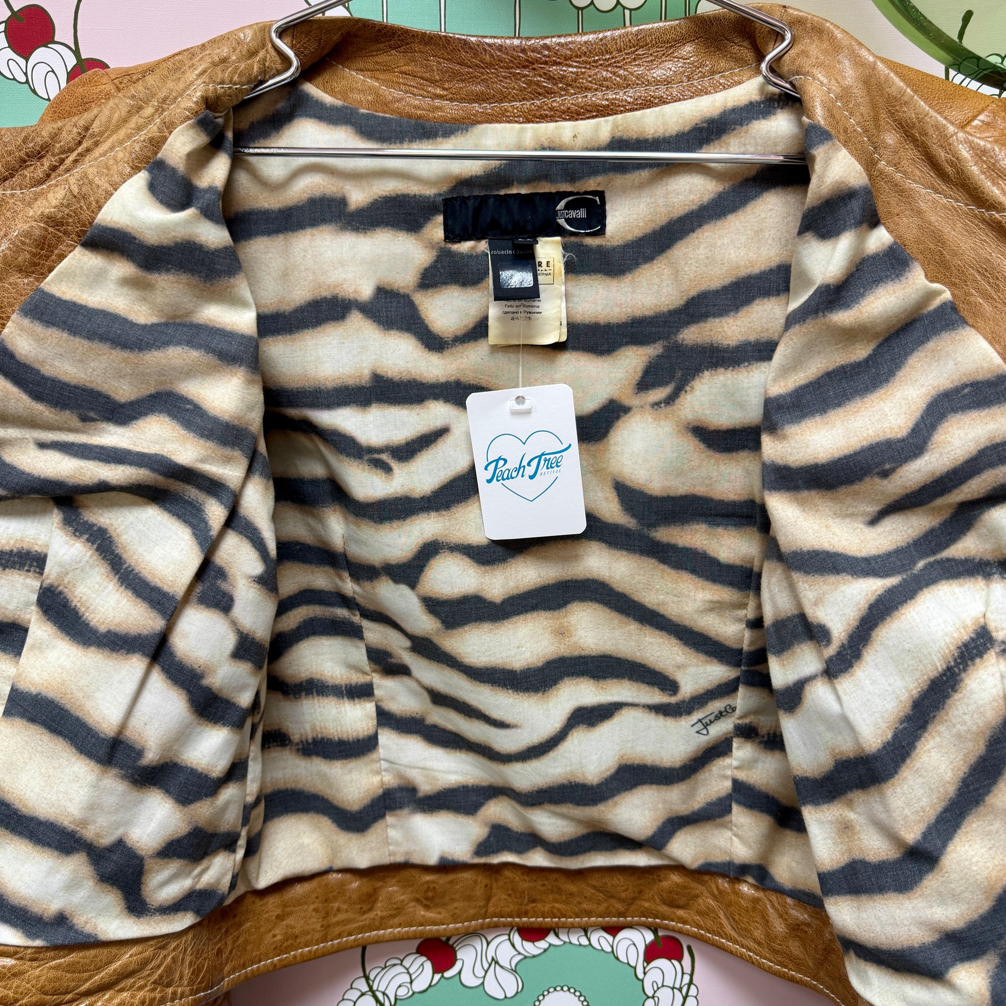 Roberto Cavalli Leather Jacket - Consignment