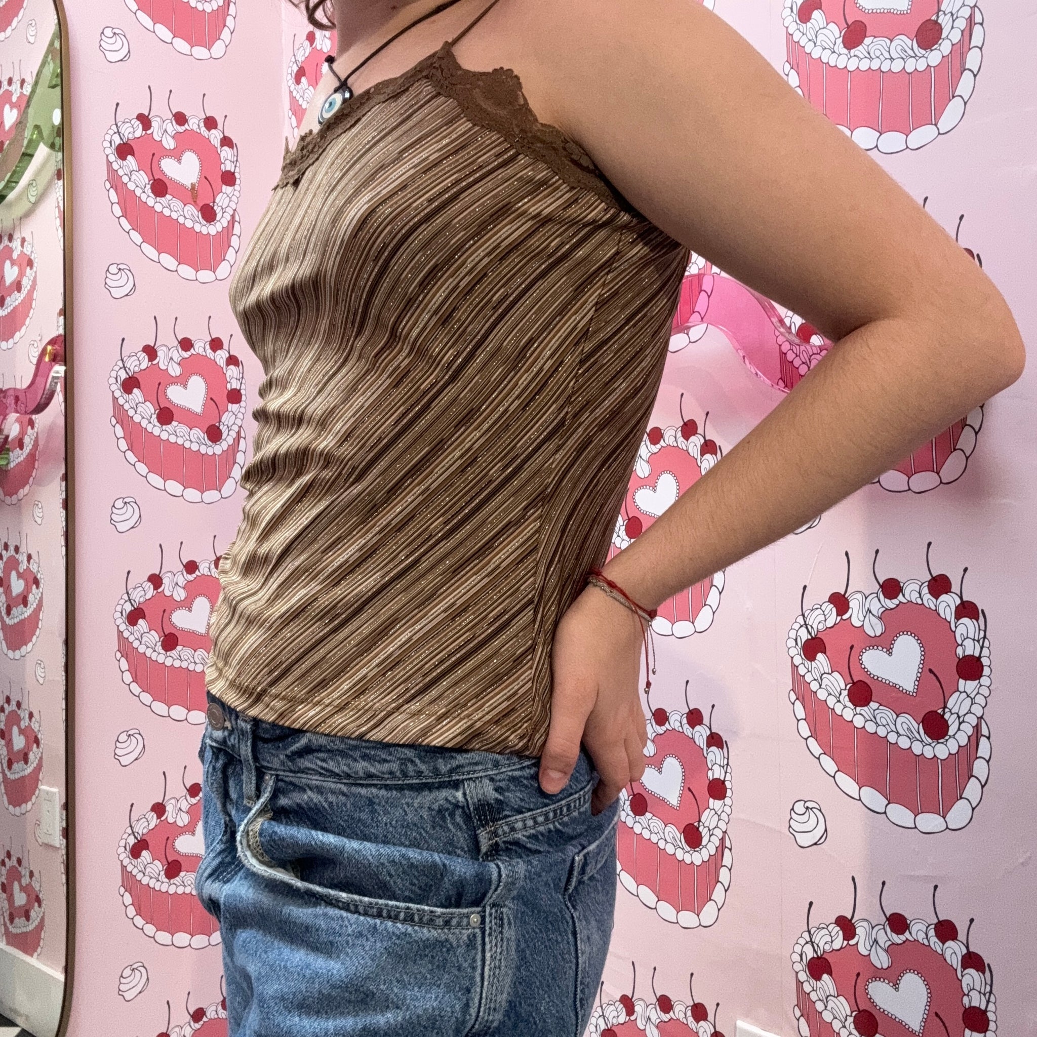 VTG Brown Tank Top