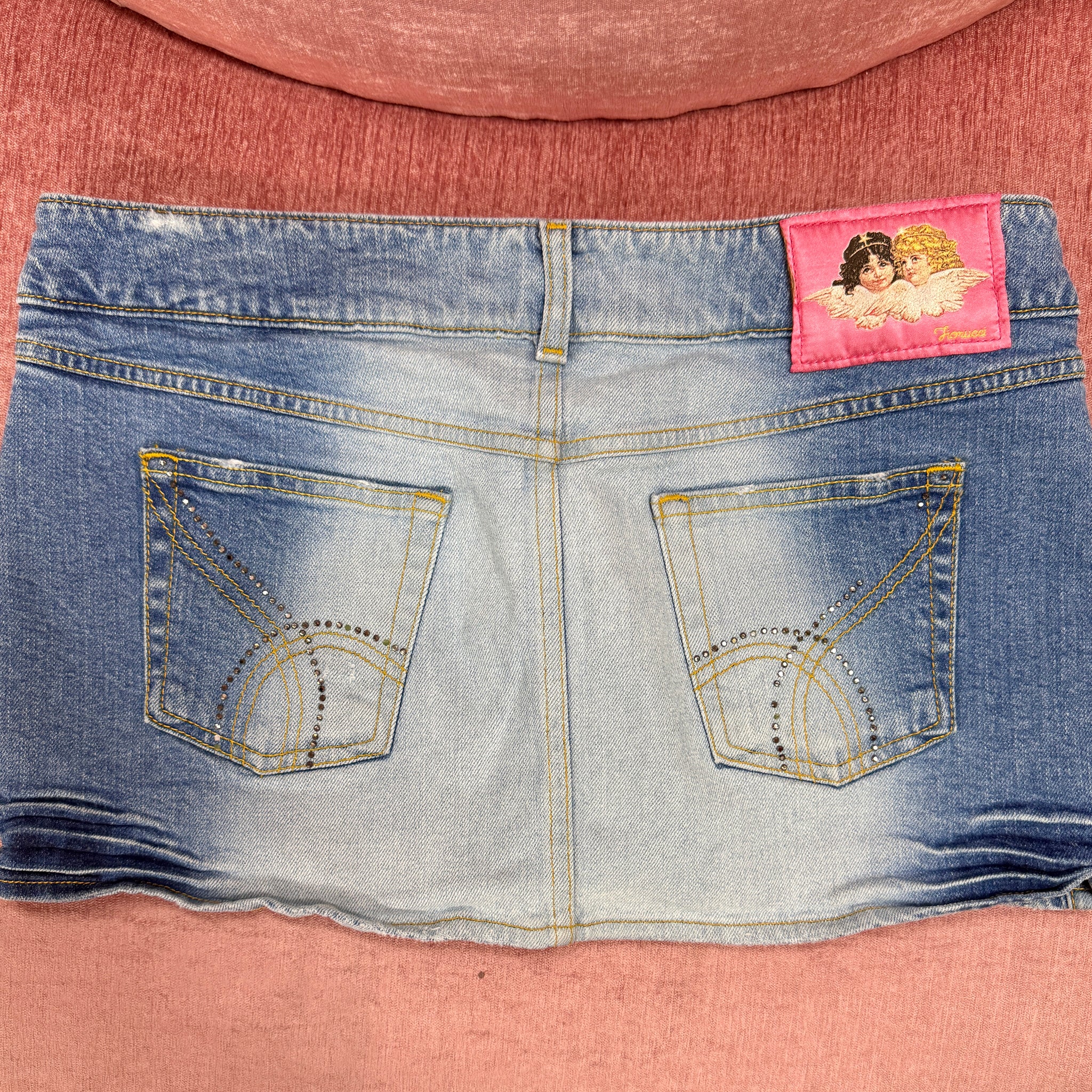 Fiorucci Denim Mini Skirt