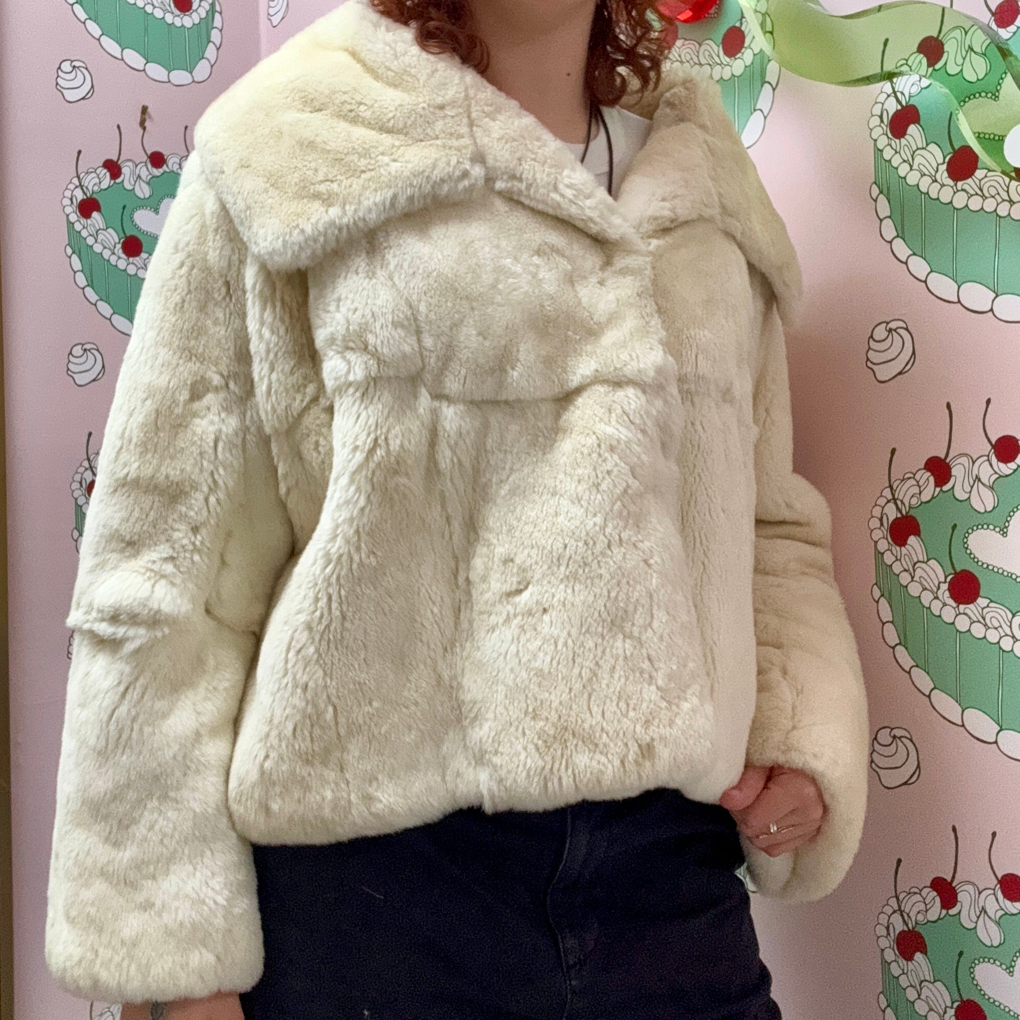 Adrienne Landau Fur Jacket