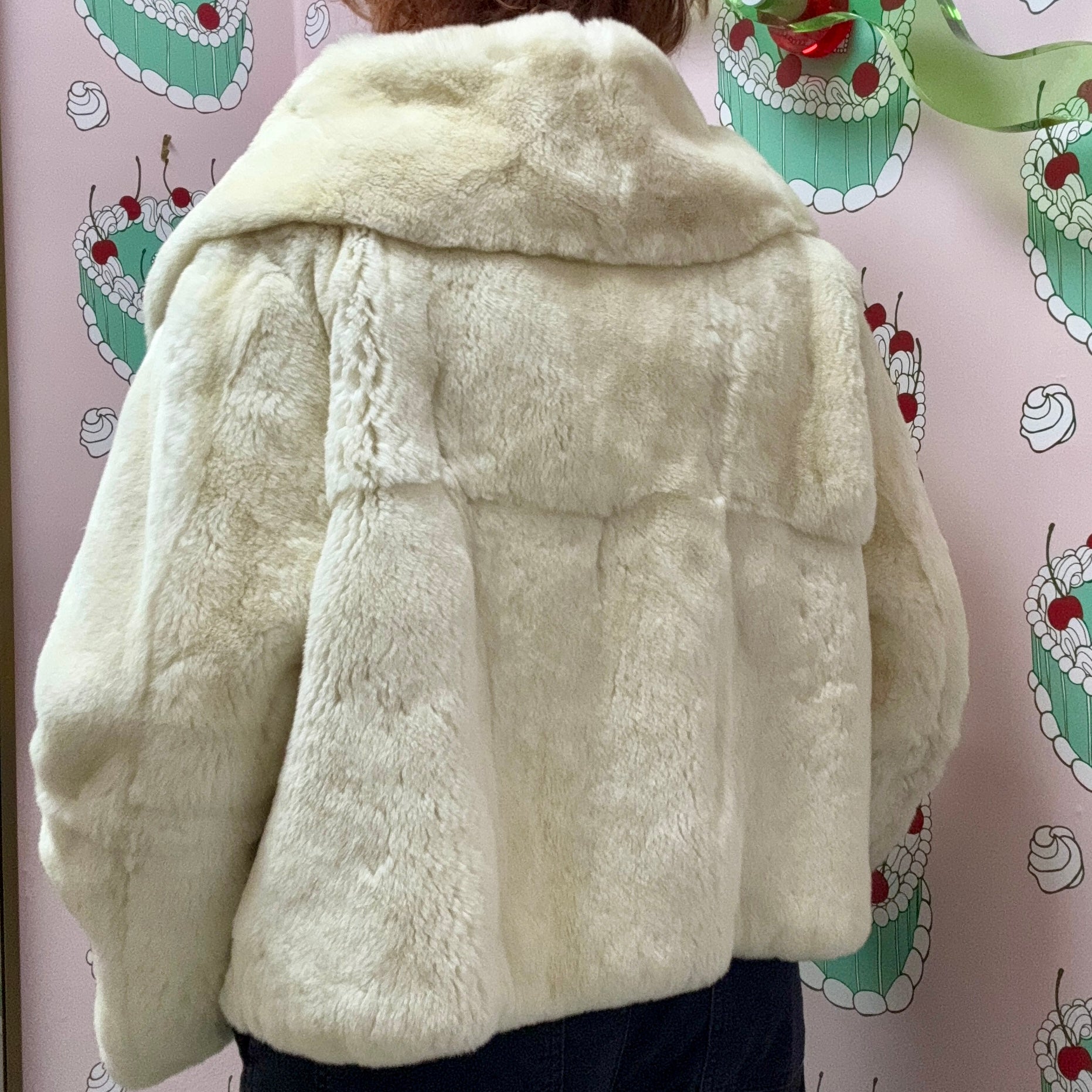 Adrienne Landau Fur Jacket