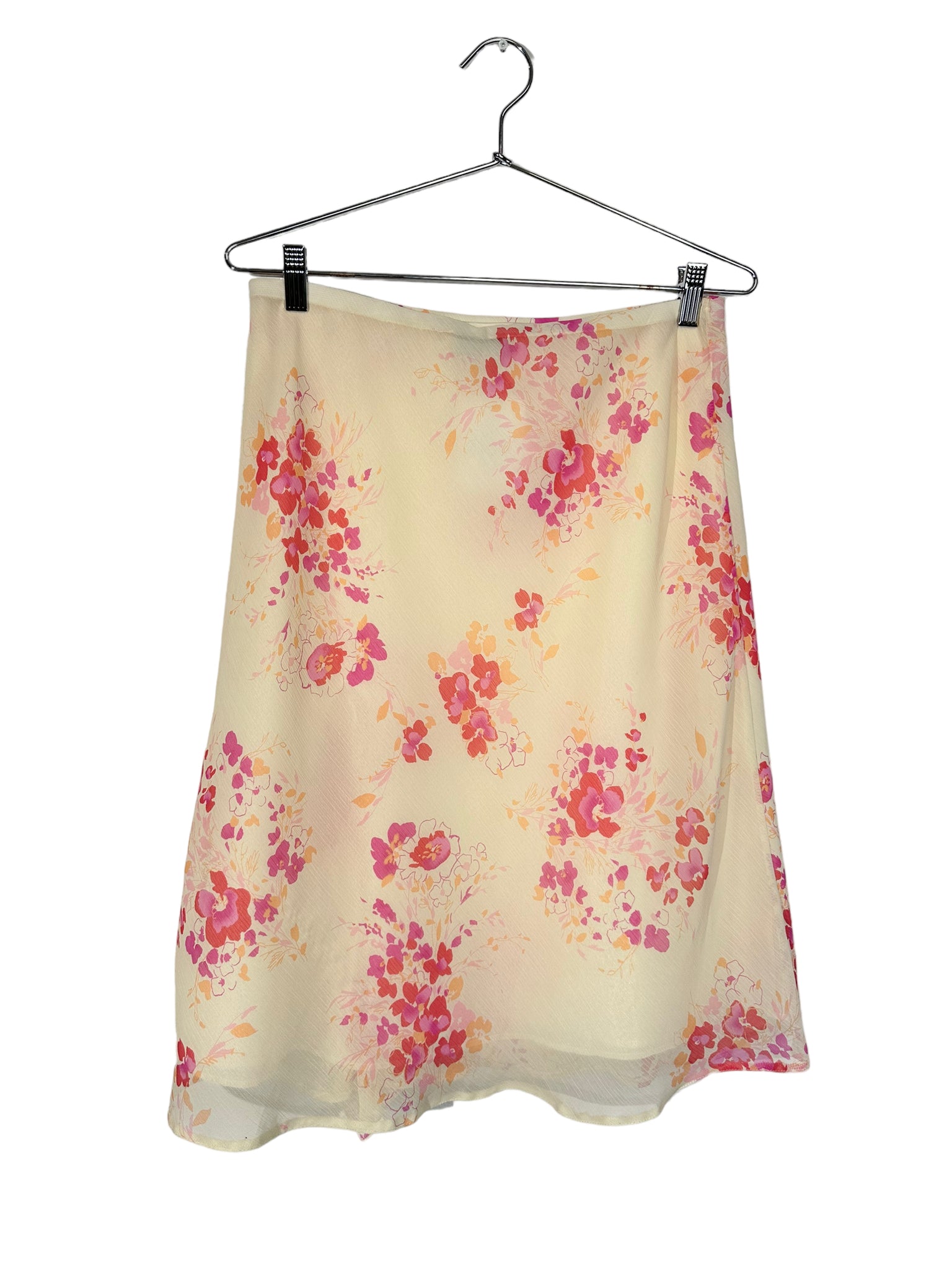 South Cream Flower Skirt