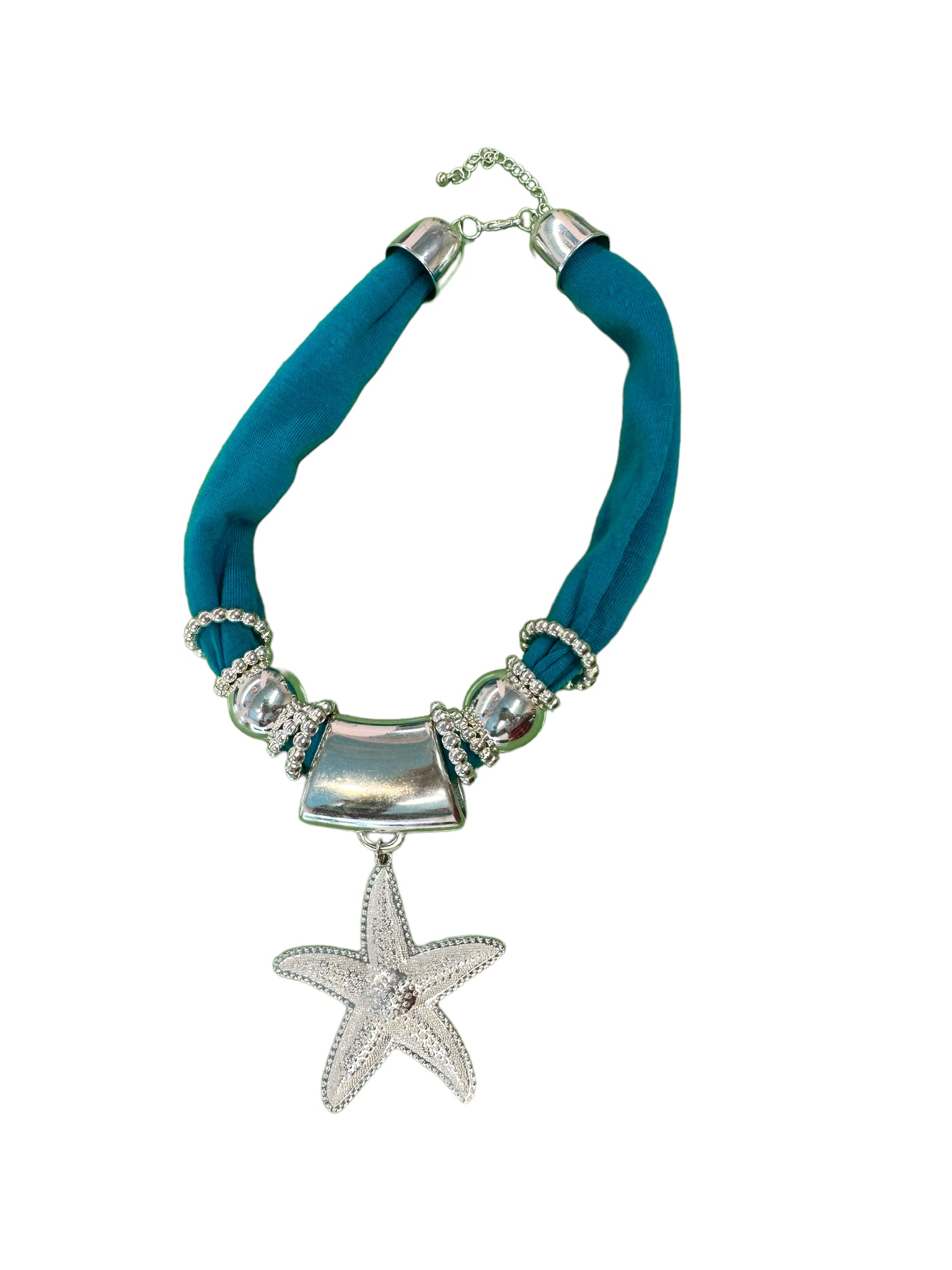 Silver Starfish Necklace