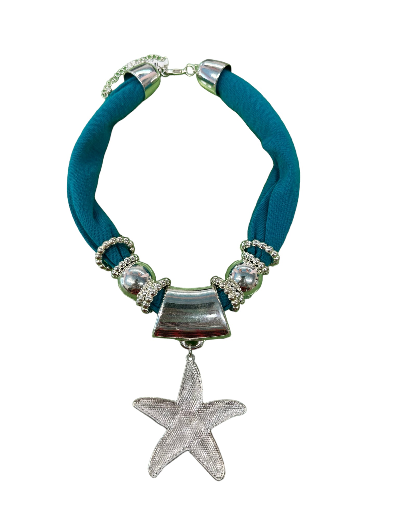 Silver Starfish Necklace