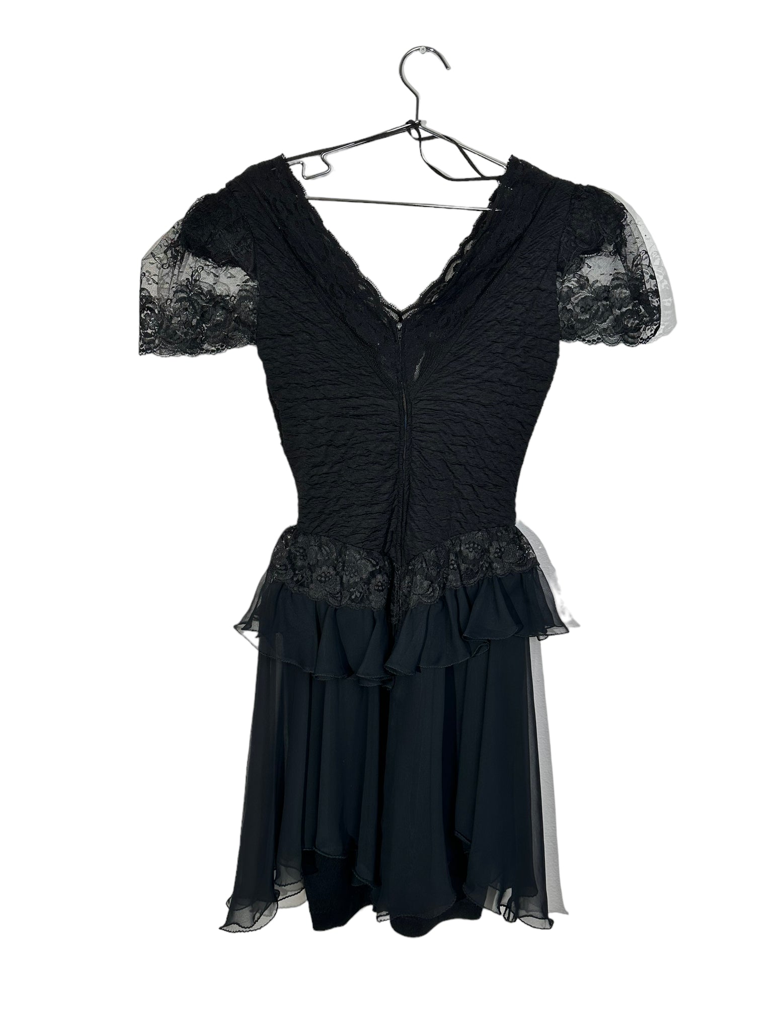 Black Evening Chic Vintage Dress