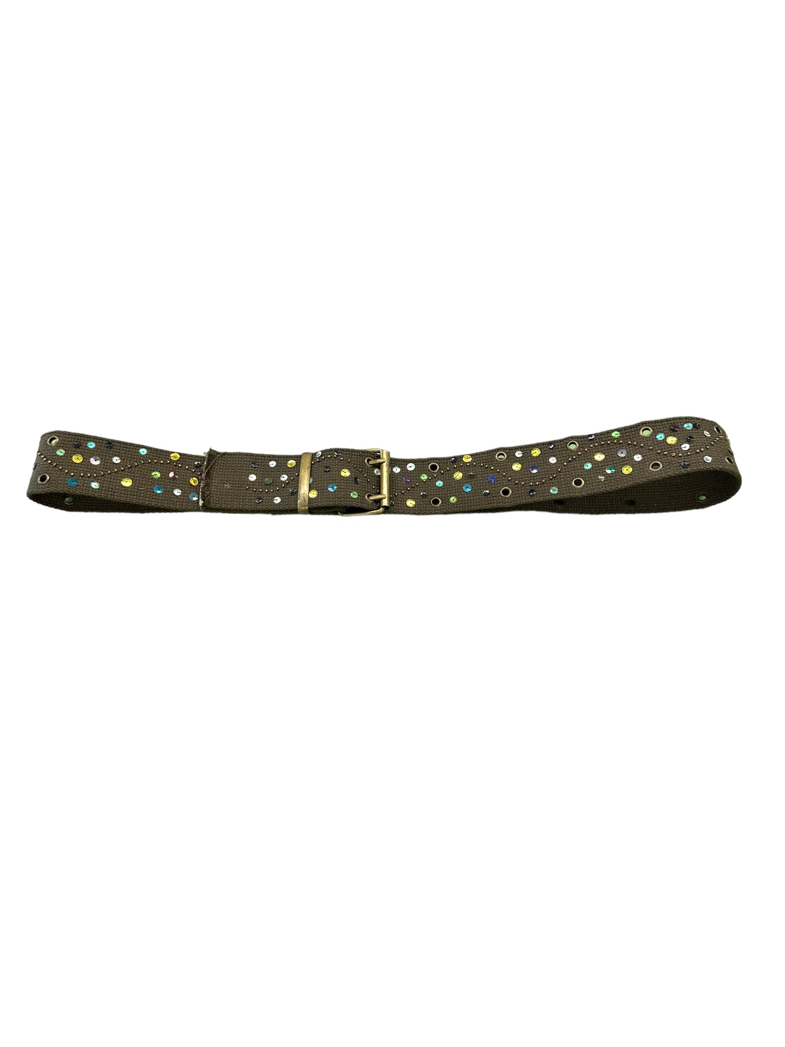 Green on sale sequin belt