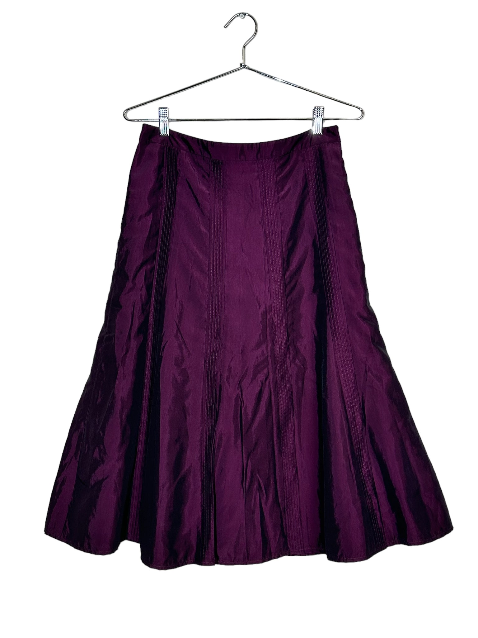 Metalic Midnight Purple Skirt