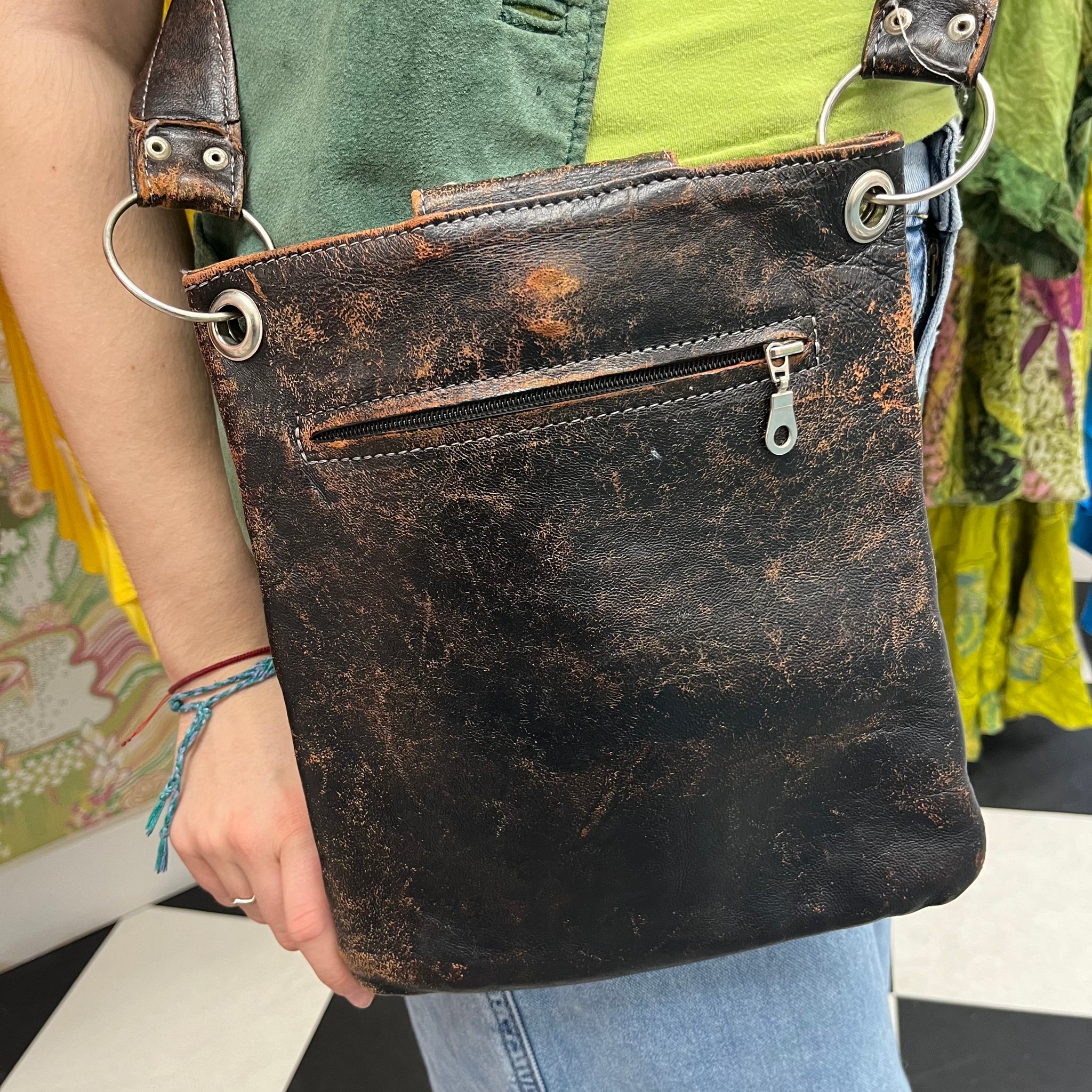 Leather Cross Body Bag