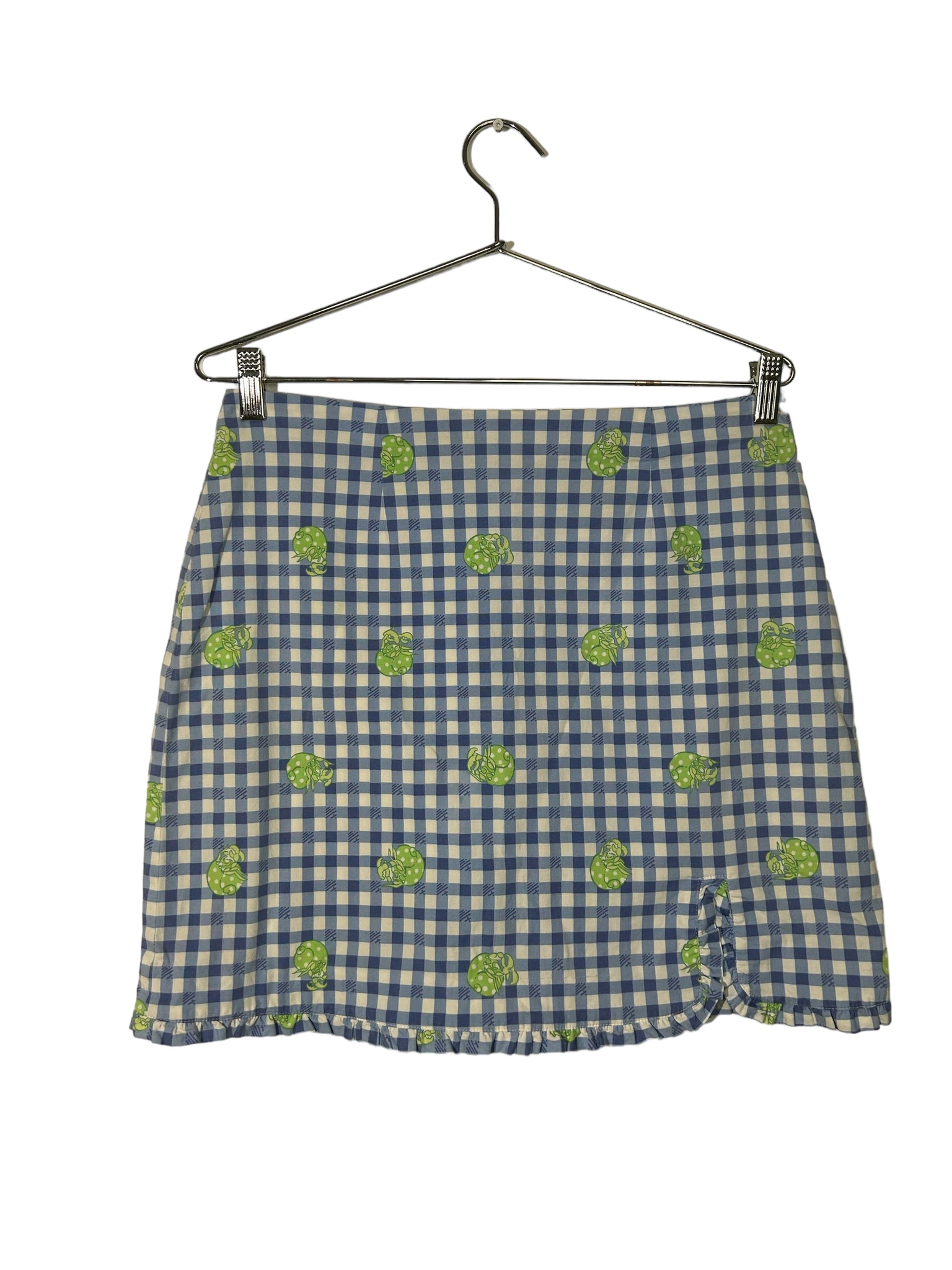 Gingham Hermit Crab Skirt