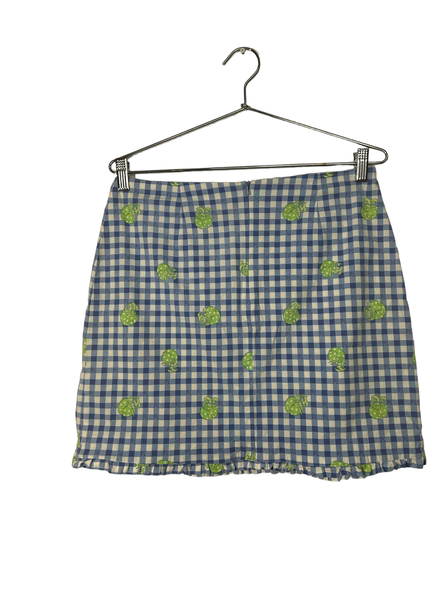 Gingham Hermit Crab Skirt