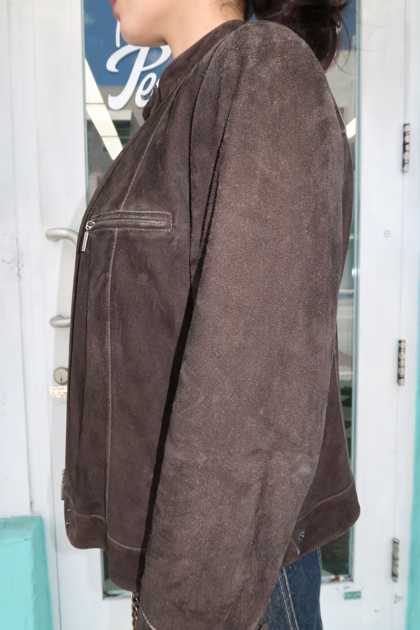 Brown Suede Jacket